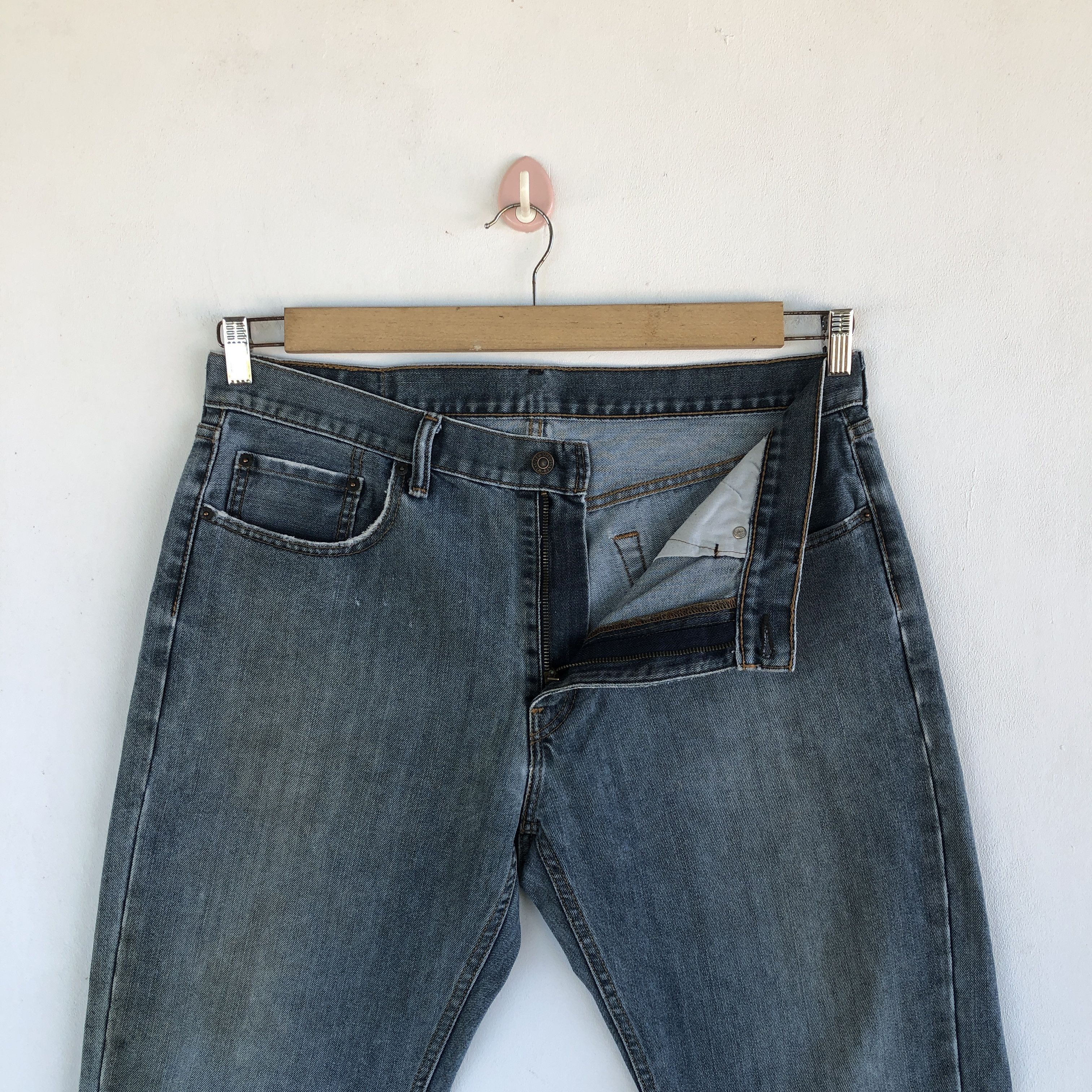 Levi's Vintage Levis Faded Baggy Jeans Levi's 559 Light Wash Denim Size US 34 / EU 50 - 6 Thumbnail