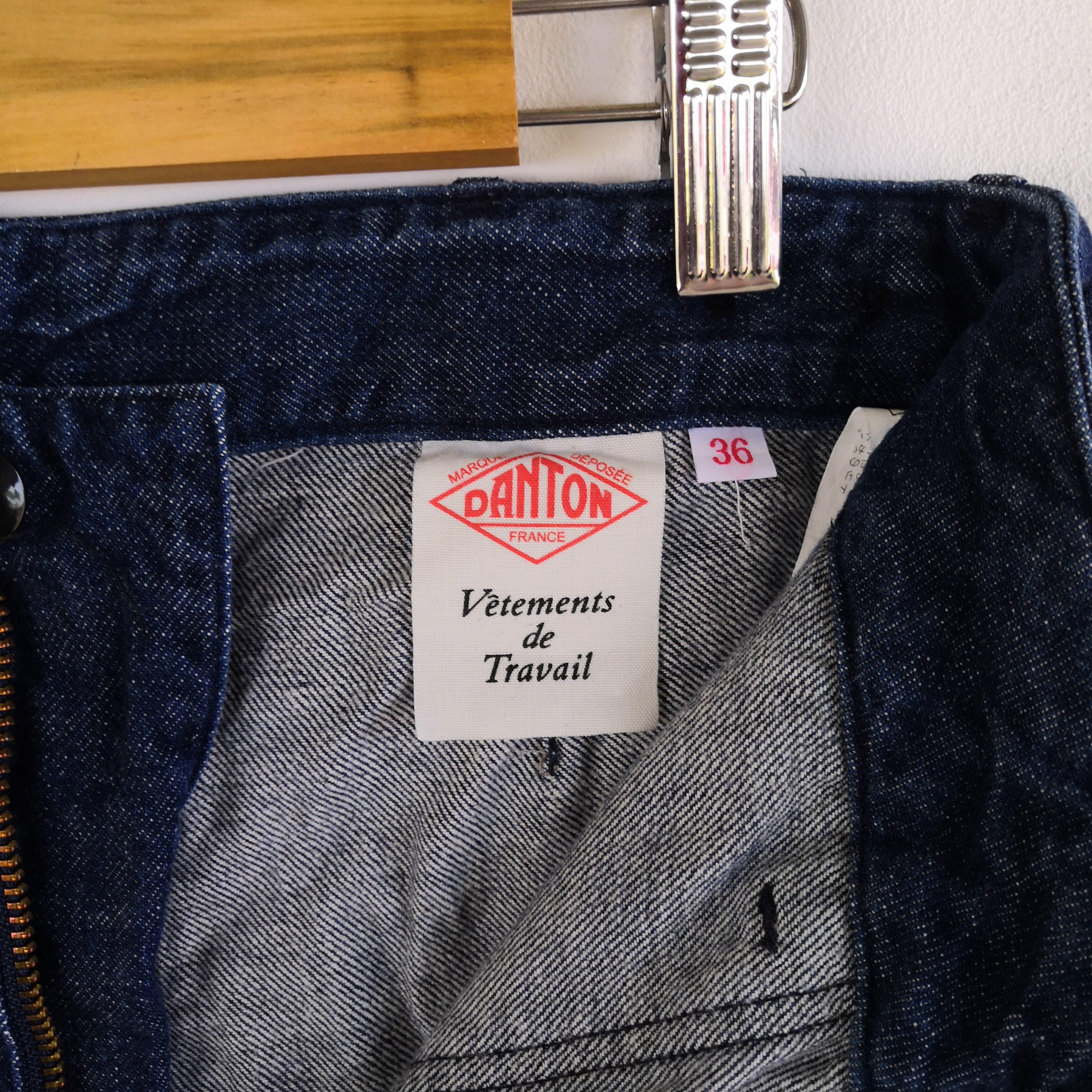 Japanese Brand Vintage Danton Denim Danton Jeans Danton Trousers Pants Size 26" / US 2 / IT 38 - 9 Thumbnail