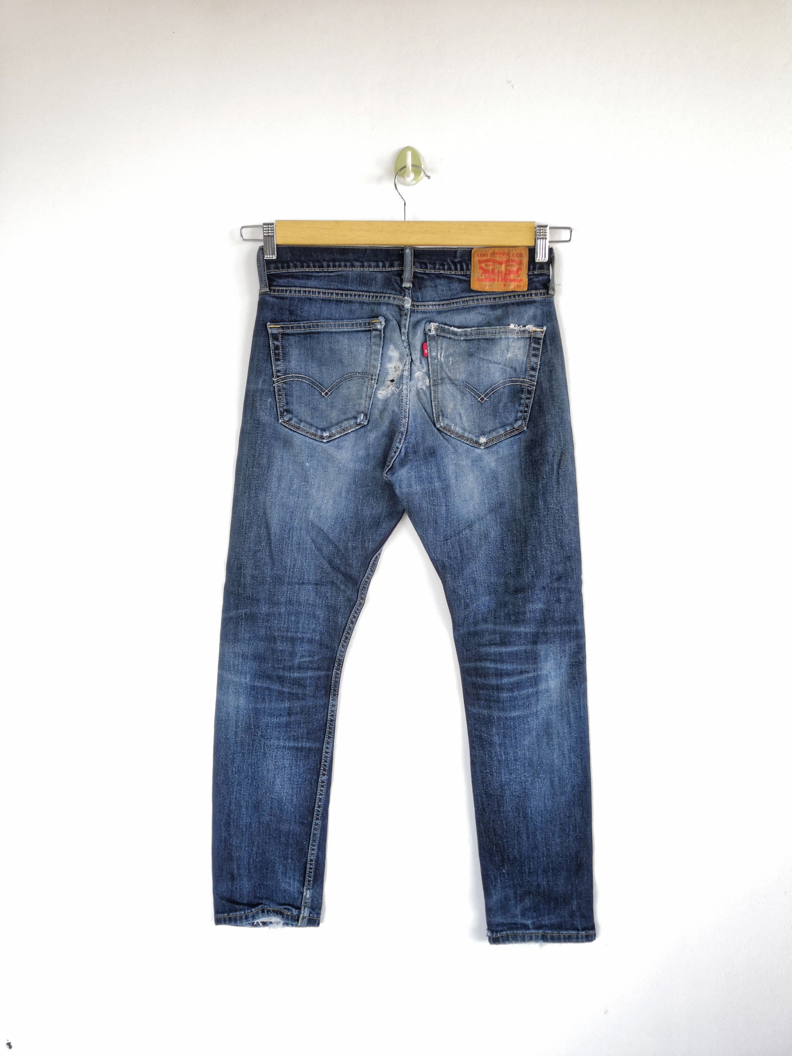 Levi's Vintage Levis Distressed Jeans Levi's 510 Ripped Denim Size US 30 / EU 46 - 2 Thumbnail