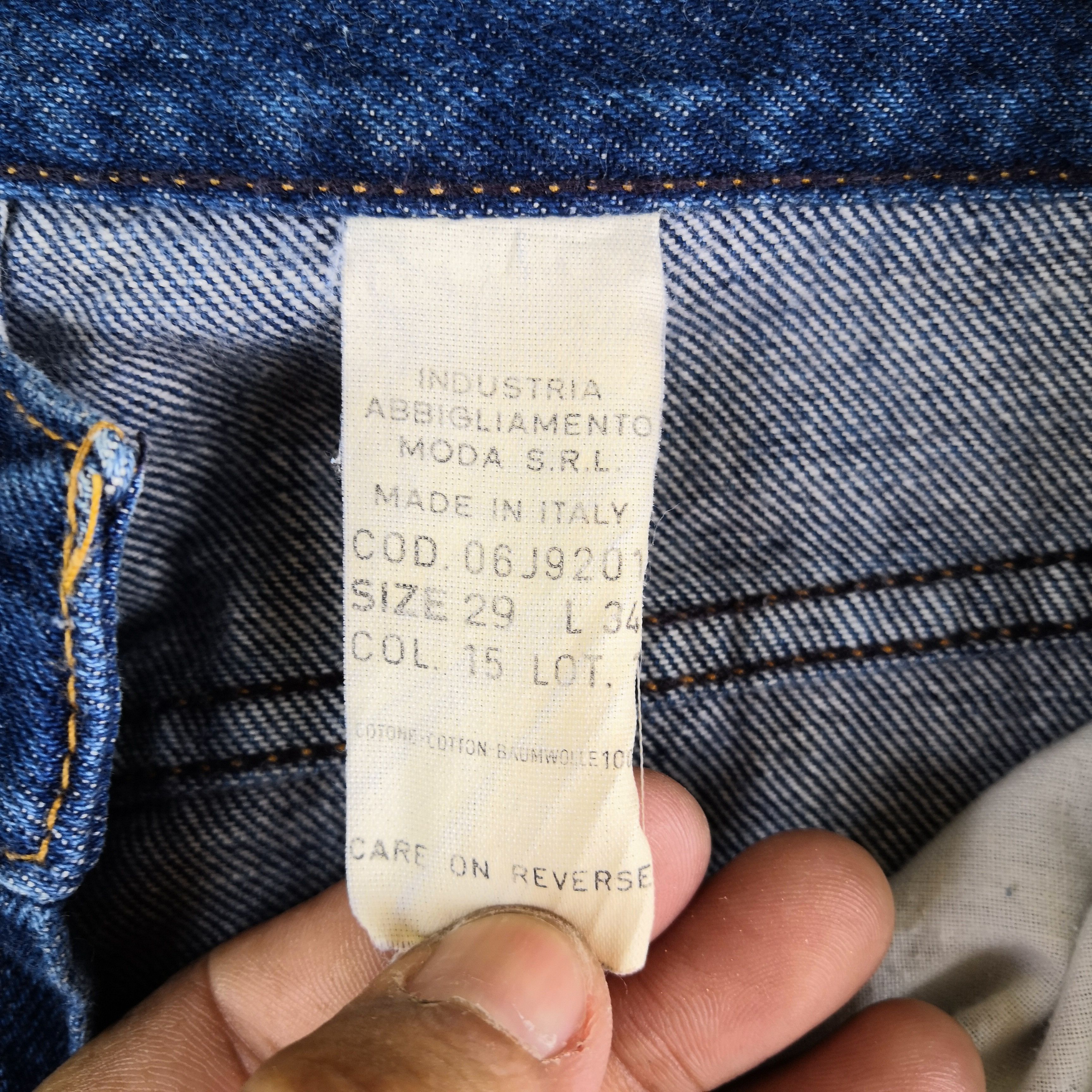 Armani Georgio Armani Jeans Vintage Dirty Armani Denim Pants Size 24" / US 00 / IT 34 - 9 Thumbnail