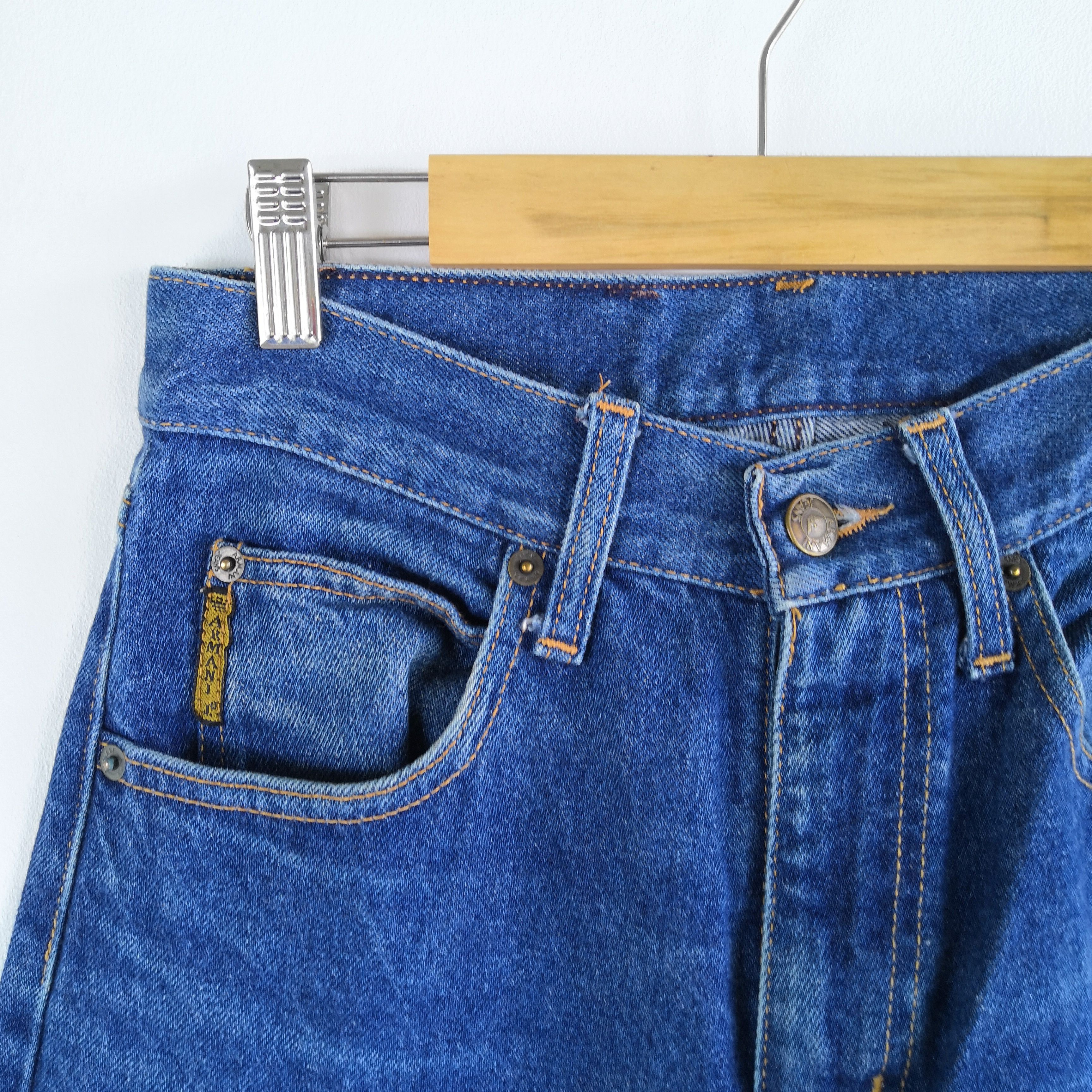 Armani Georgio Armani Jeans Vintage Dirty Armani Denim Pants Size 24" / US 00 / IT 34 - 6 Thumbnail
