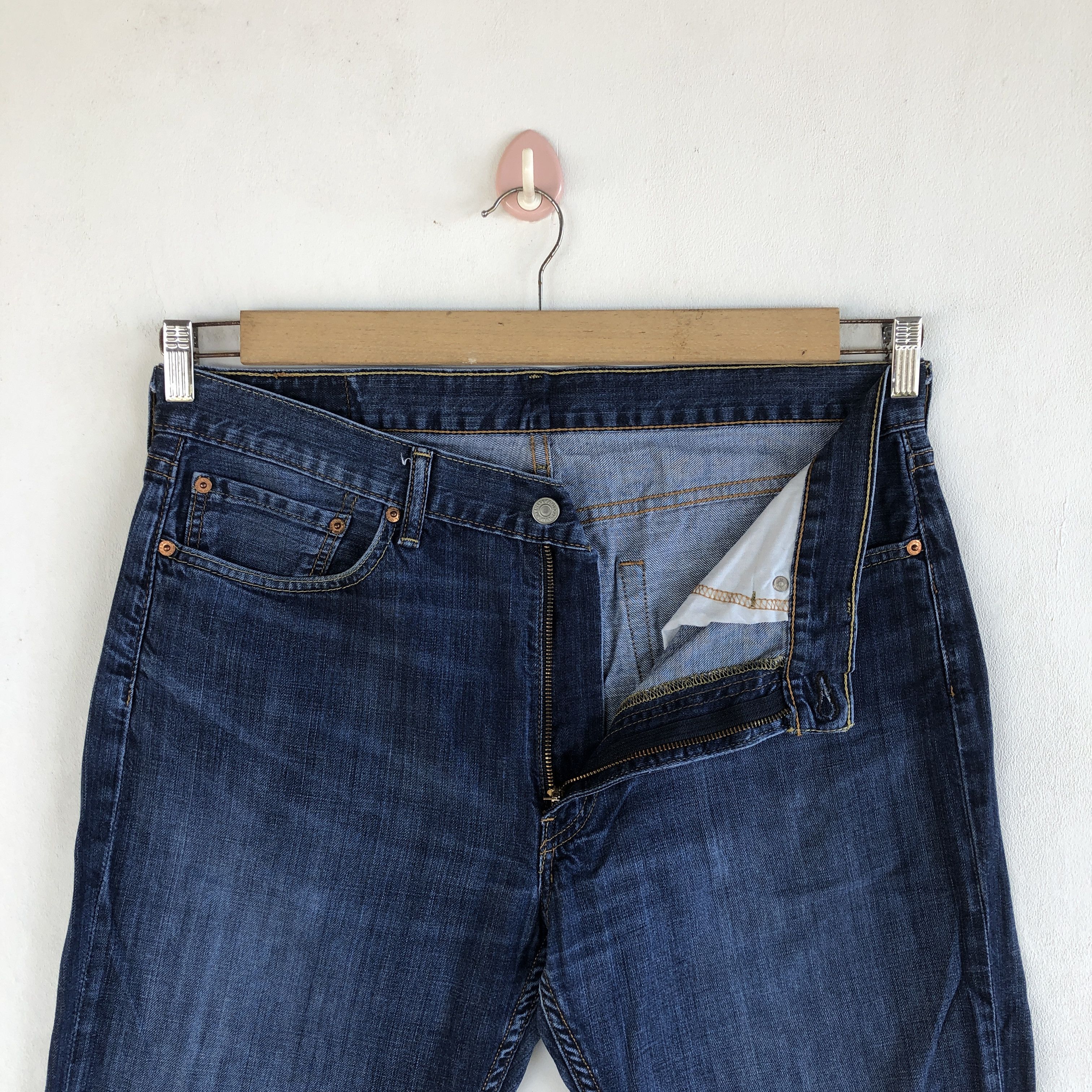 Levi's Vintage Y2K Levis 514 Jeans Faded Levis Light Wash Denim Size US 34 / EU 50 - 8 Thumbnail