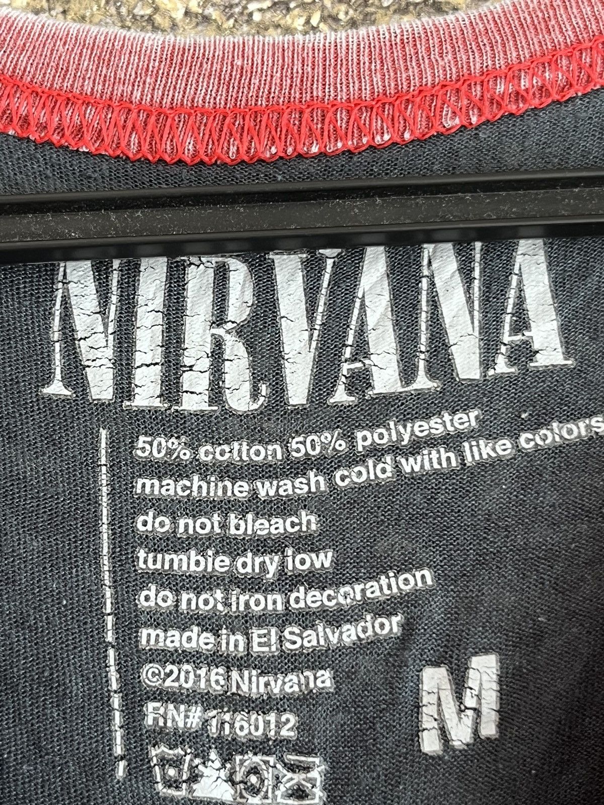 Band Tees Nirvana ft84 Size US M / EU 48-50 / 2 - 3 Thumbnail