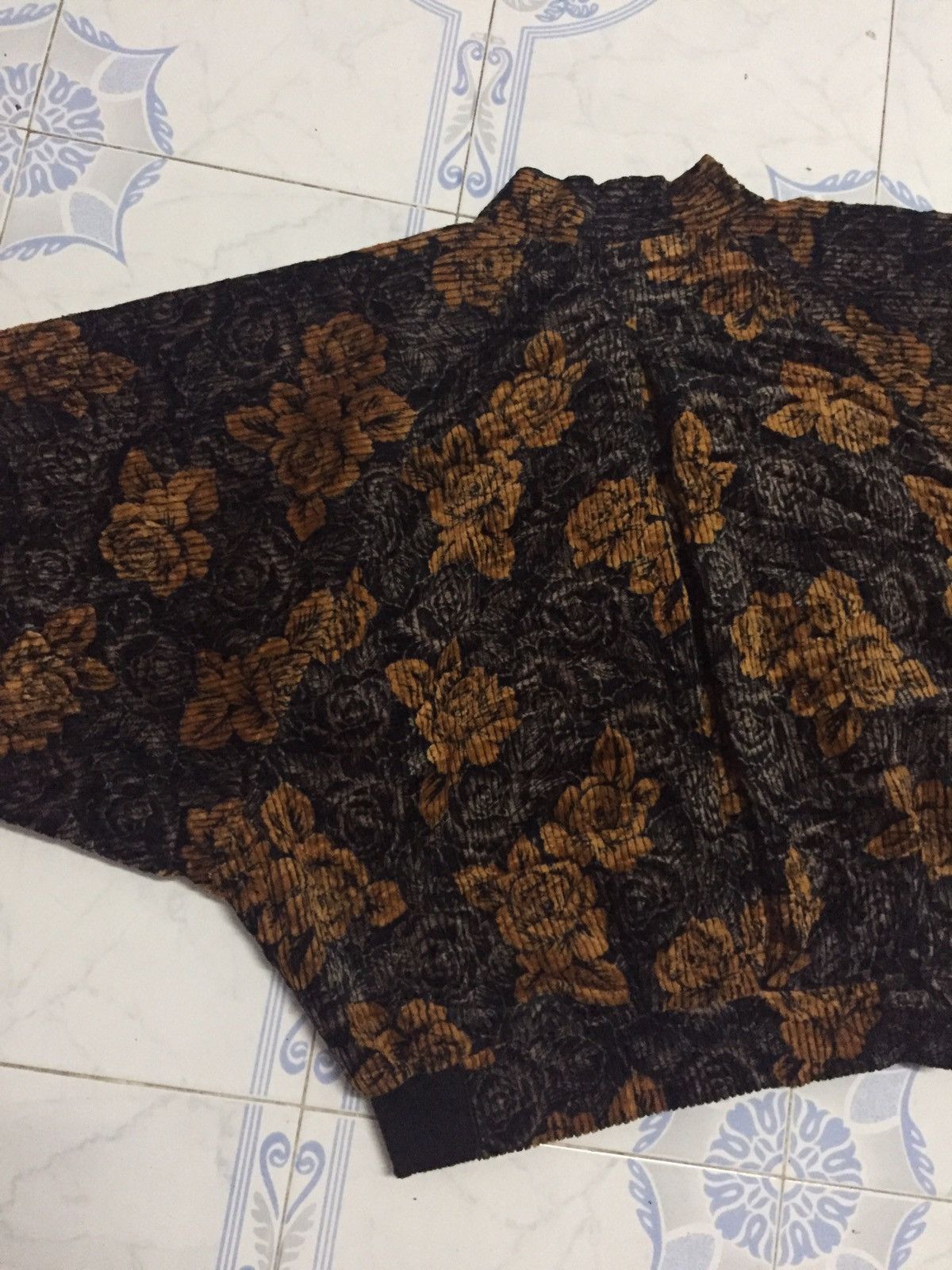 Japanese Brand Fullprint Flowers Cardigan Kimono MADE IN JAPAN Size US S / EU 44-46 / 1 - 10 Thumbnail