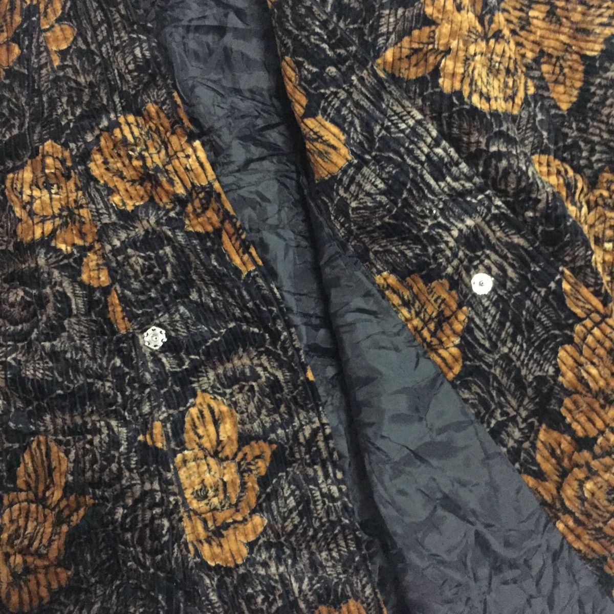 Japanese Brand Fullprint Flowers Cardigan Kimono MADE IN JAPAN Size US S / EU 44-46 / 1 - 12 Thumbnail