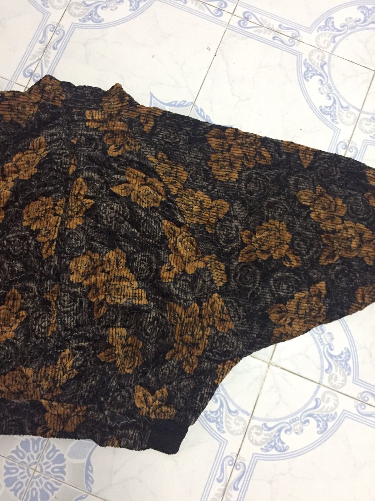 Japanese Brand Fullprint Flowers Cardigan Kimono MADE IN JAPAN Size US S / EU 44-46 / 1 - 11 Thumbnail