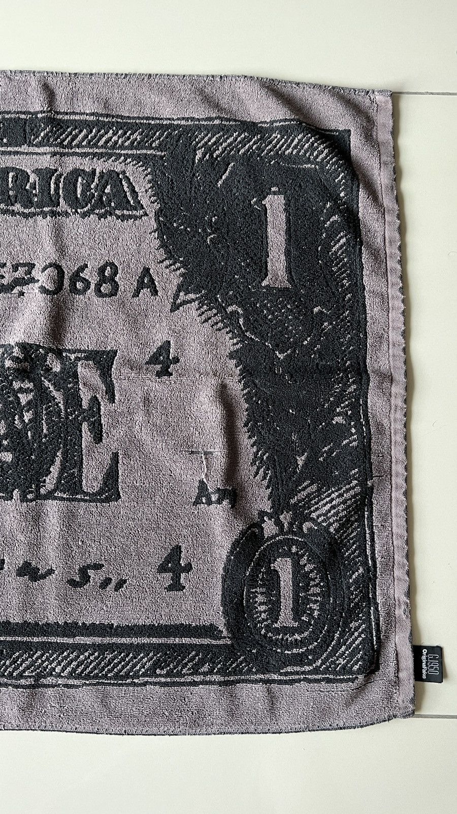 Gallery1950 × Kaws × Original Fake OriginalFake/KAWS x G1950 Dollar Bill Towel Size ONE SIZE - 7 Thumbnail