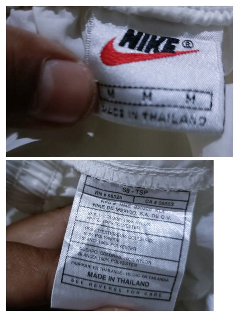 Nike × Vintage Crazy Vintage 90s nike nylon track pants Size US 32 / EU 48 - 9 Thumbnail