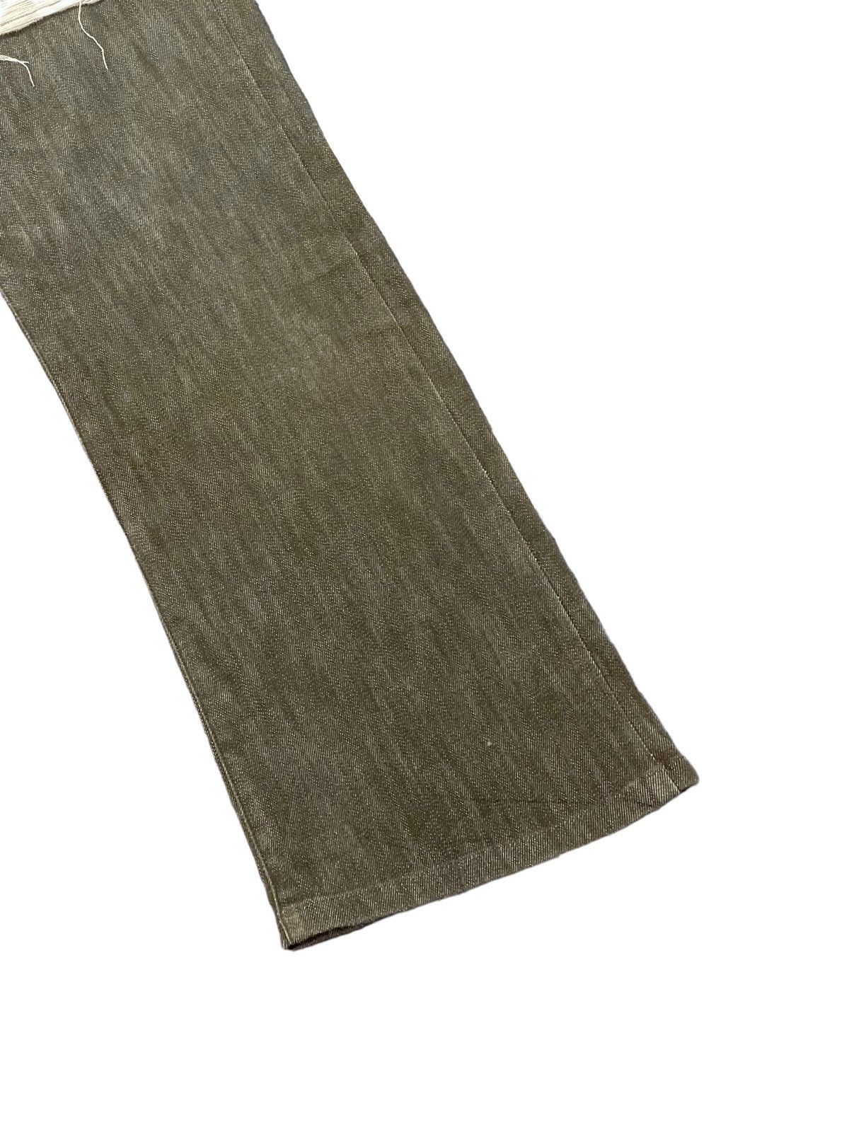 Japanese Brand Flare Jeans Men’s Melrose Distress Stretch Denim 5🟦2 Size US 30 / EU 46 - 4 Thumbnail