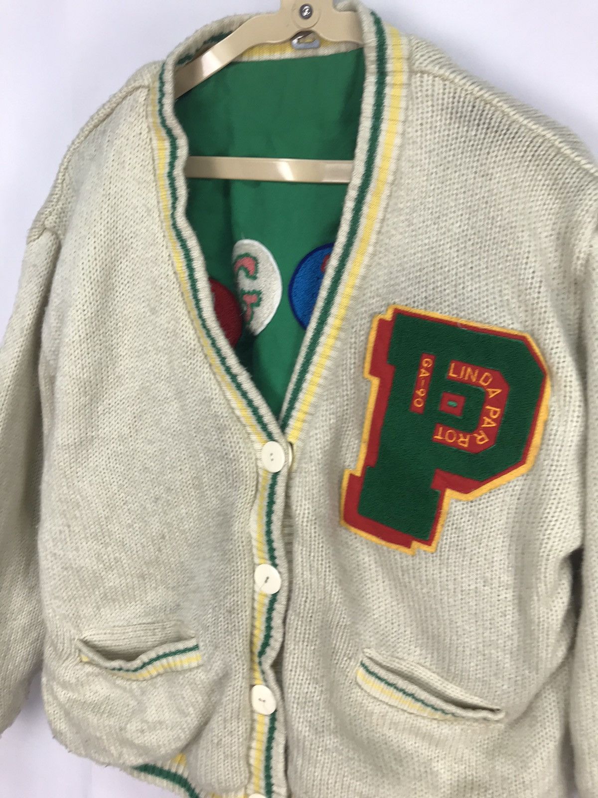 Japanese Brand × Other Linda parrot reversible cardigan by gale Size US M / EU 48-50 / 2 - 8 Thumbnail
