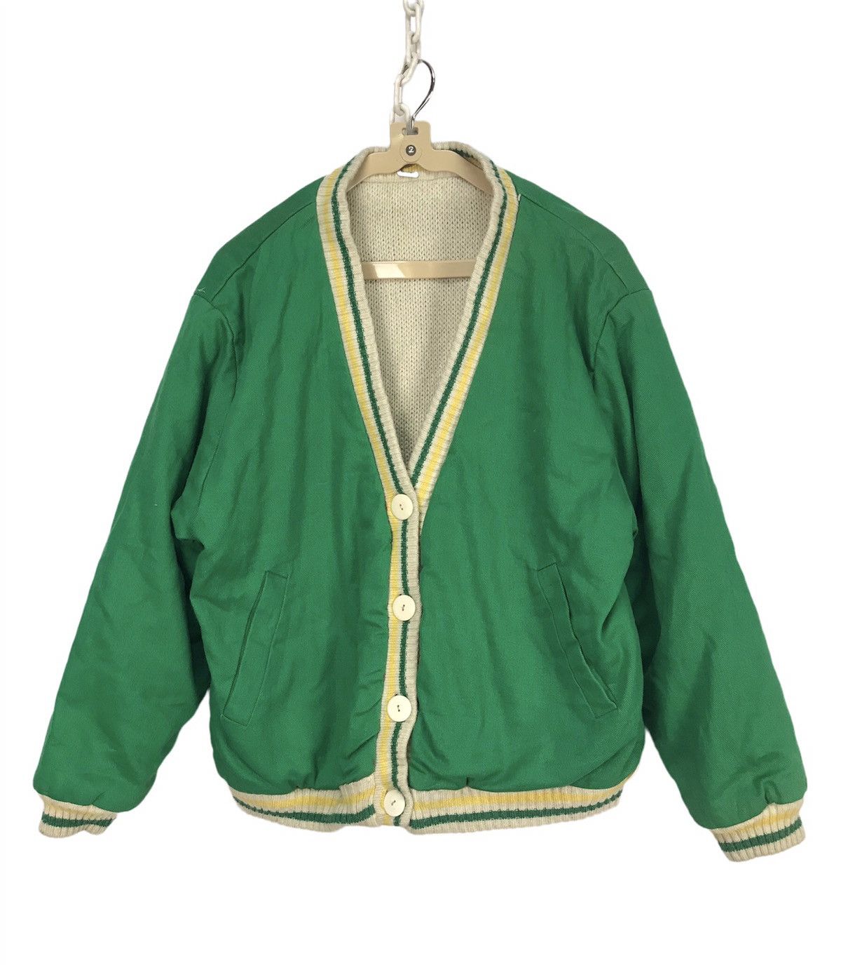 Japanese Brand × Other Linda parrot reversible cardigan by gale Size US M / EU 48-50 / 2 - 3 Thumbnail