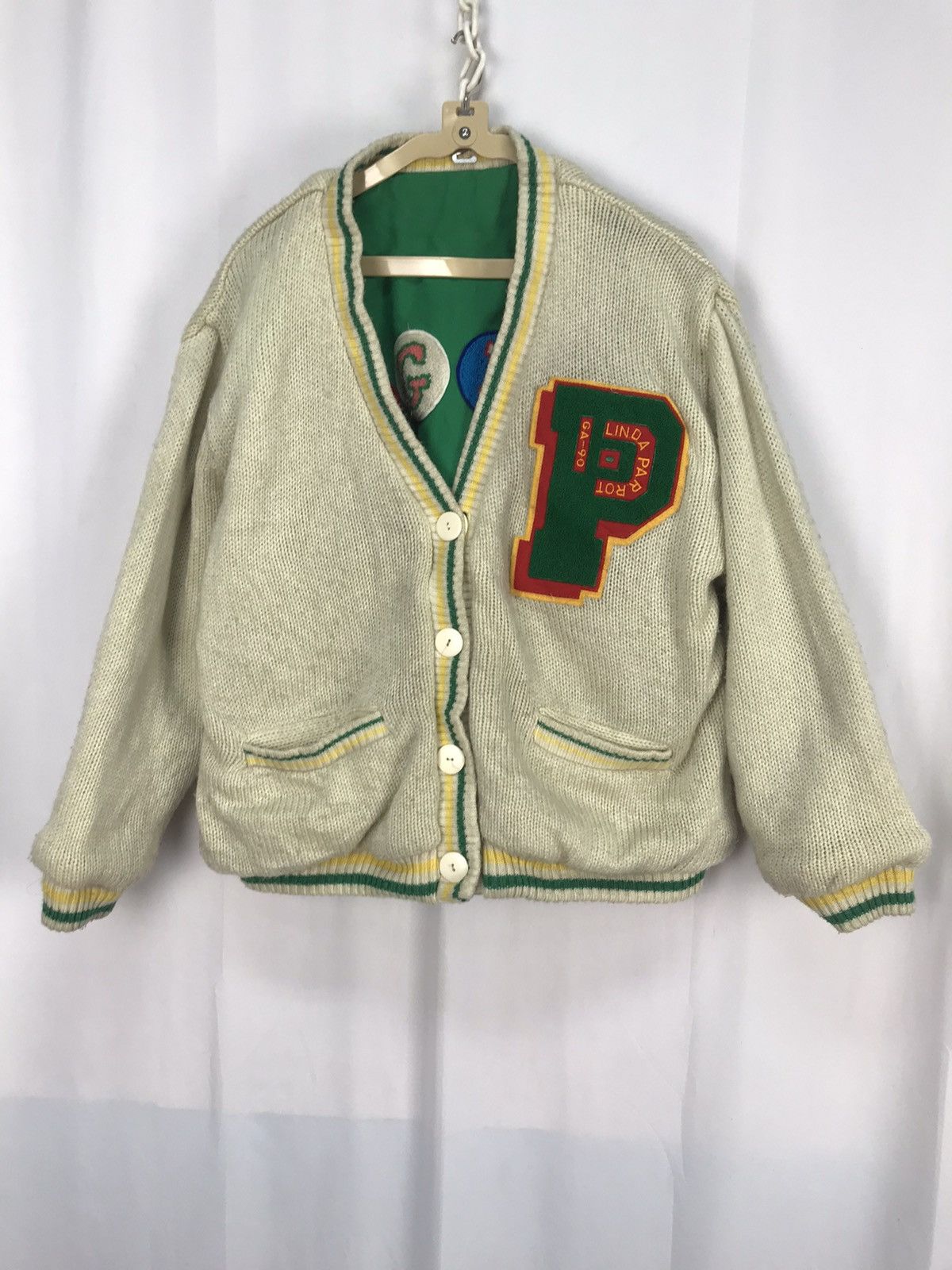 Japanese Brand × Other Linda parrot reversible cardigan by gale Size US M / EU 48-50 / 2 - 11 Thumbnail