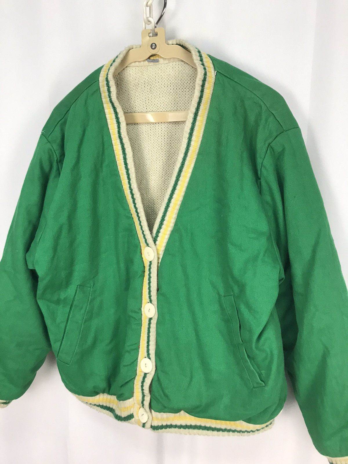 Japanese Brand × Other Linda parrot reversible cardigan by gale Size US M / EU 48-50 / 2 - 7 Thumbnail