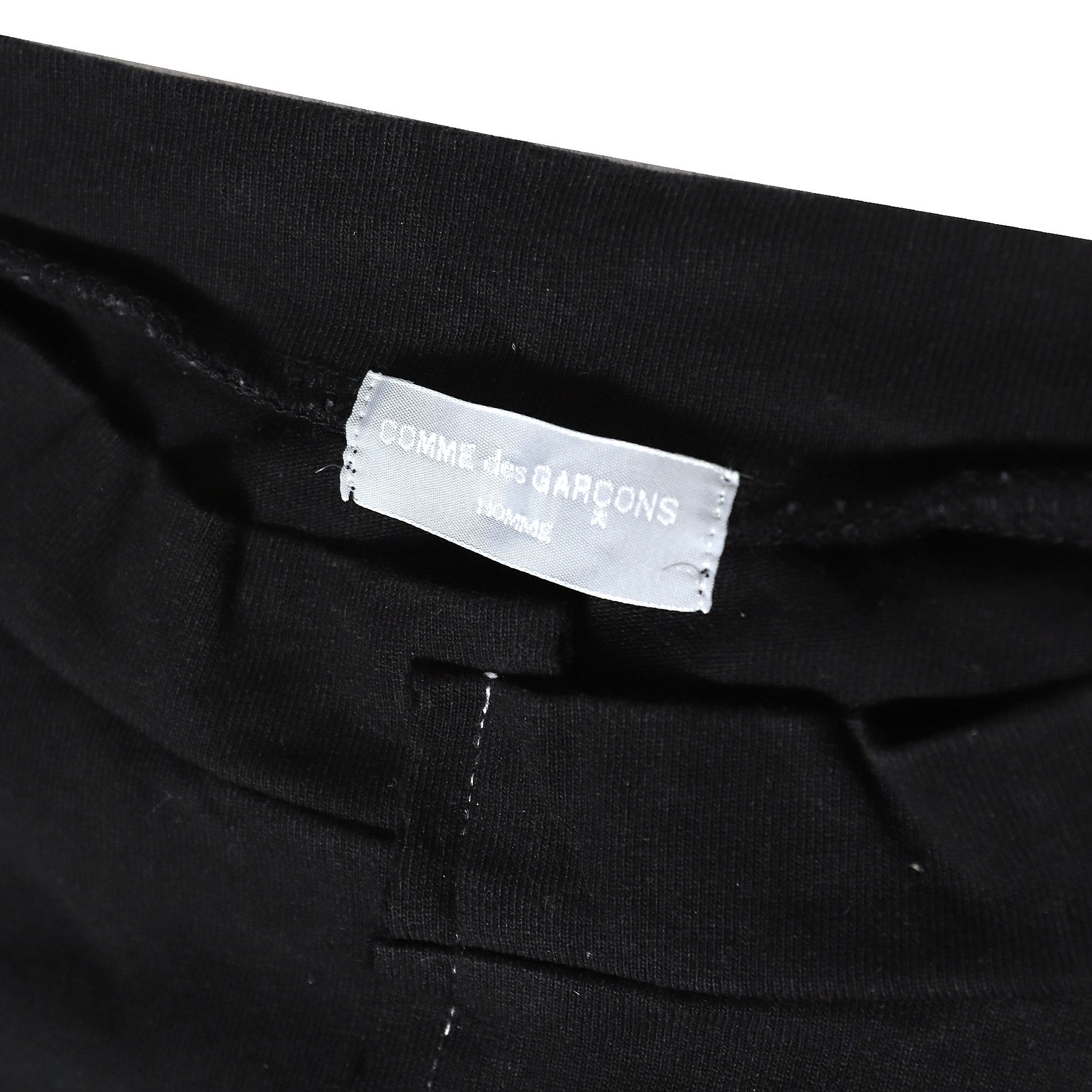 Comme des Garcons AW93 Reconstructed Split Logo Longsleeve Size US XL / EU 56 / 4 - 4 Thumbnail