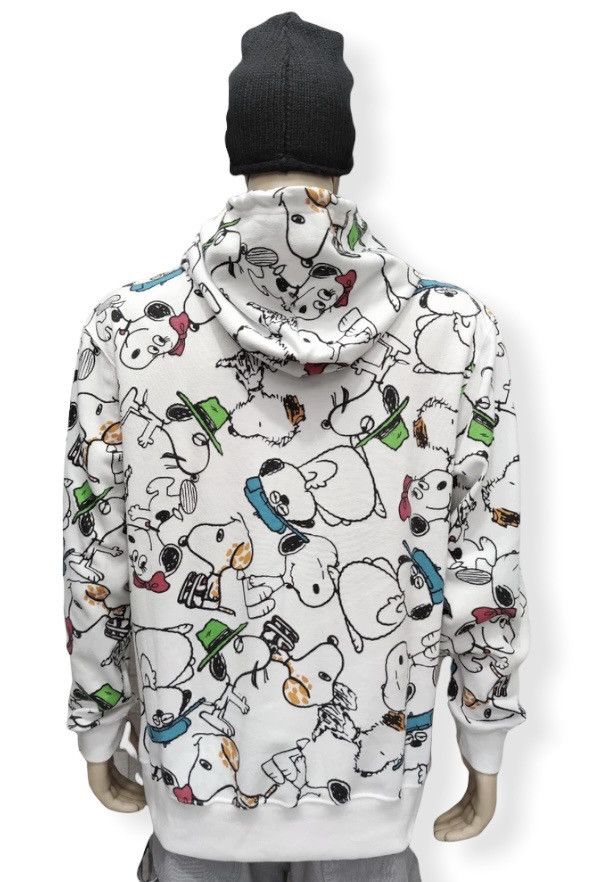 Peanuts × Vintage 🔥SNOOPY PEANUTS Hype All Over Print Sweater Hoodie Size US L / EU 52-54 / 3 - 2 Thumbnail
