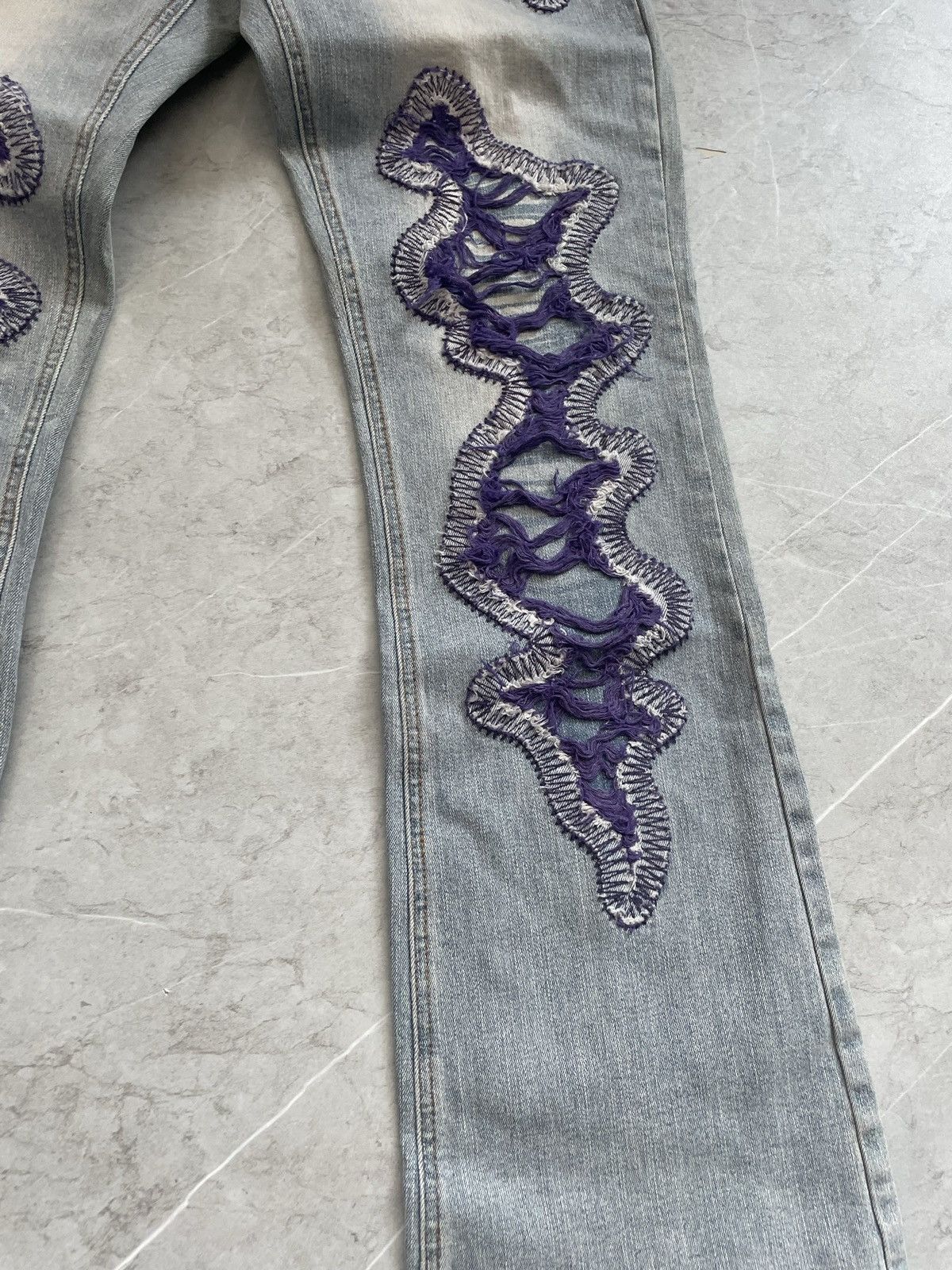 EPTM. Skeleton flare denim 34 Size US 34 / EU 50 - 3 Thumbnail