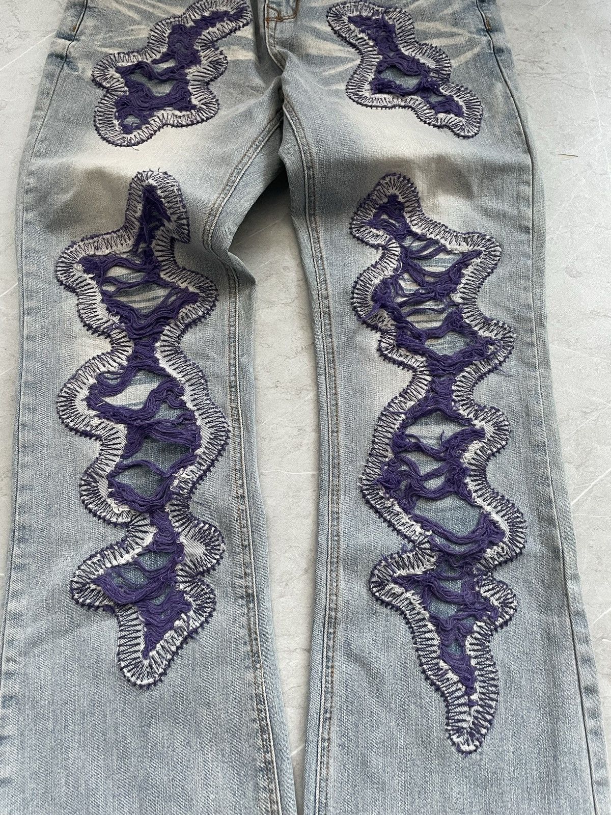 EPTM. Skeleton flare denim 34 Size US 34 / EU 50 - 4 Thumbnail