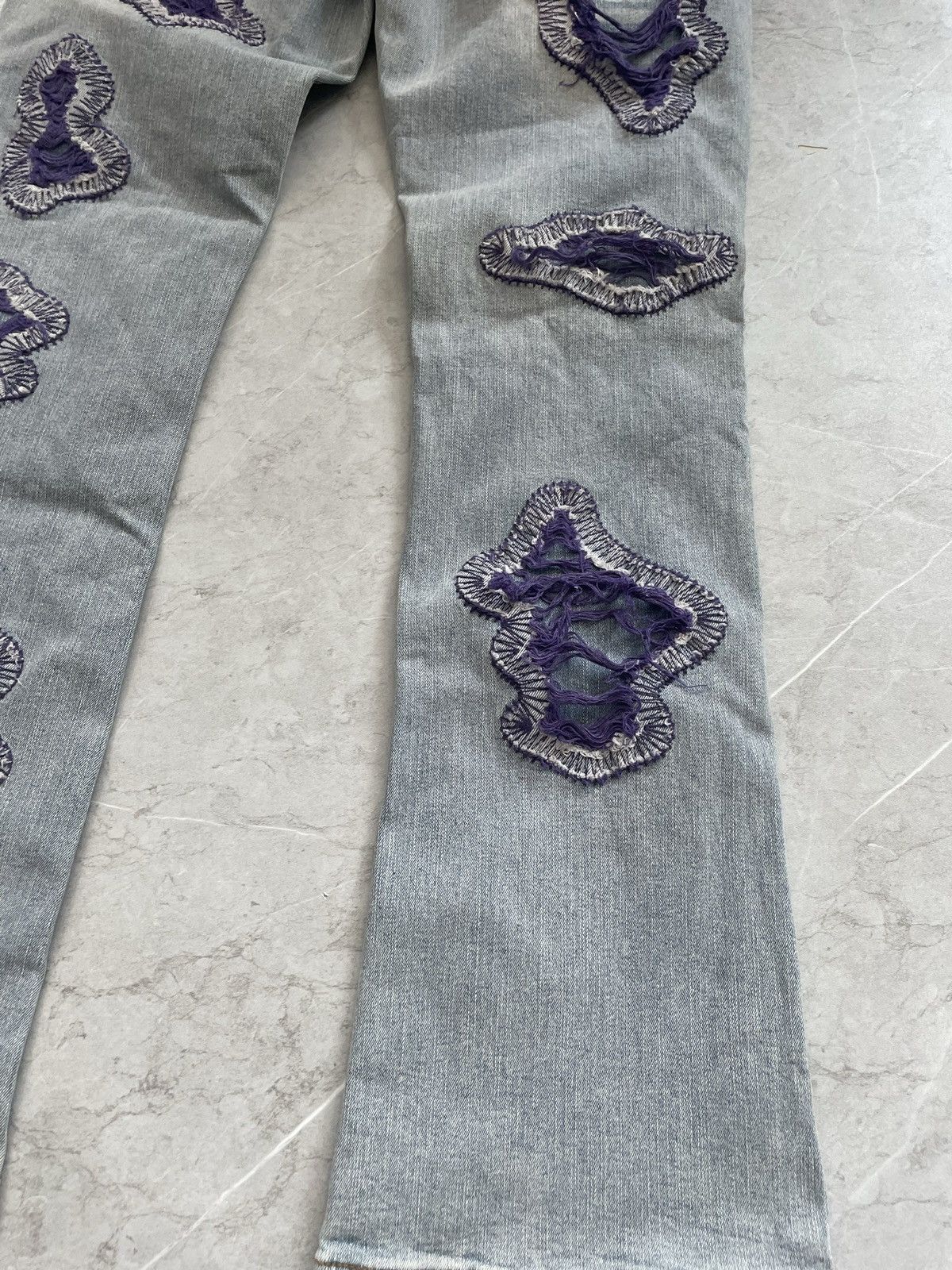 EPTM. Skeleton flare denim 34 Size US 34 / EU 50 - 7 Thumbnail