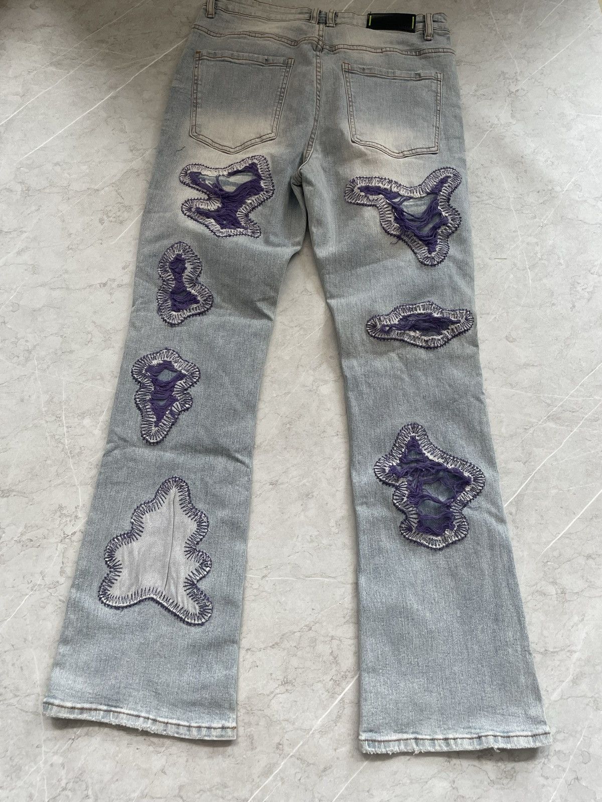 EPTM. Skeleton flare denim 34 Size US 34 / EU 50 - 6 Thumbnail