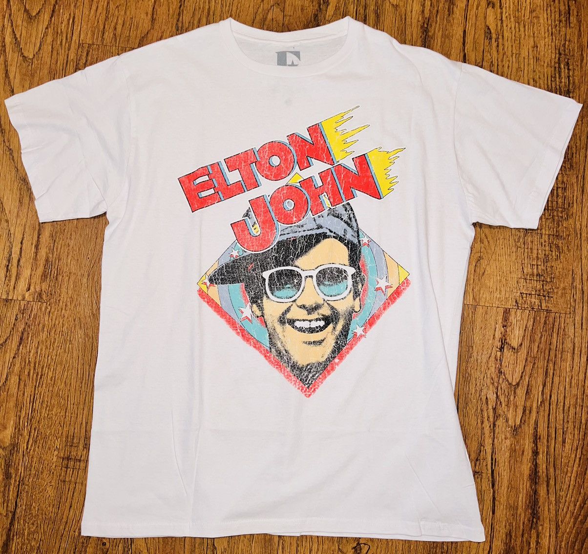 Band Tees Elton John T-shirt Size US L / EU 52-54 / 3 - 1 Thumbnail
