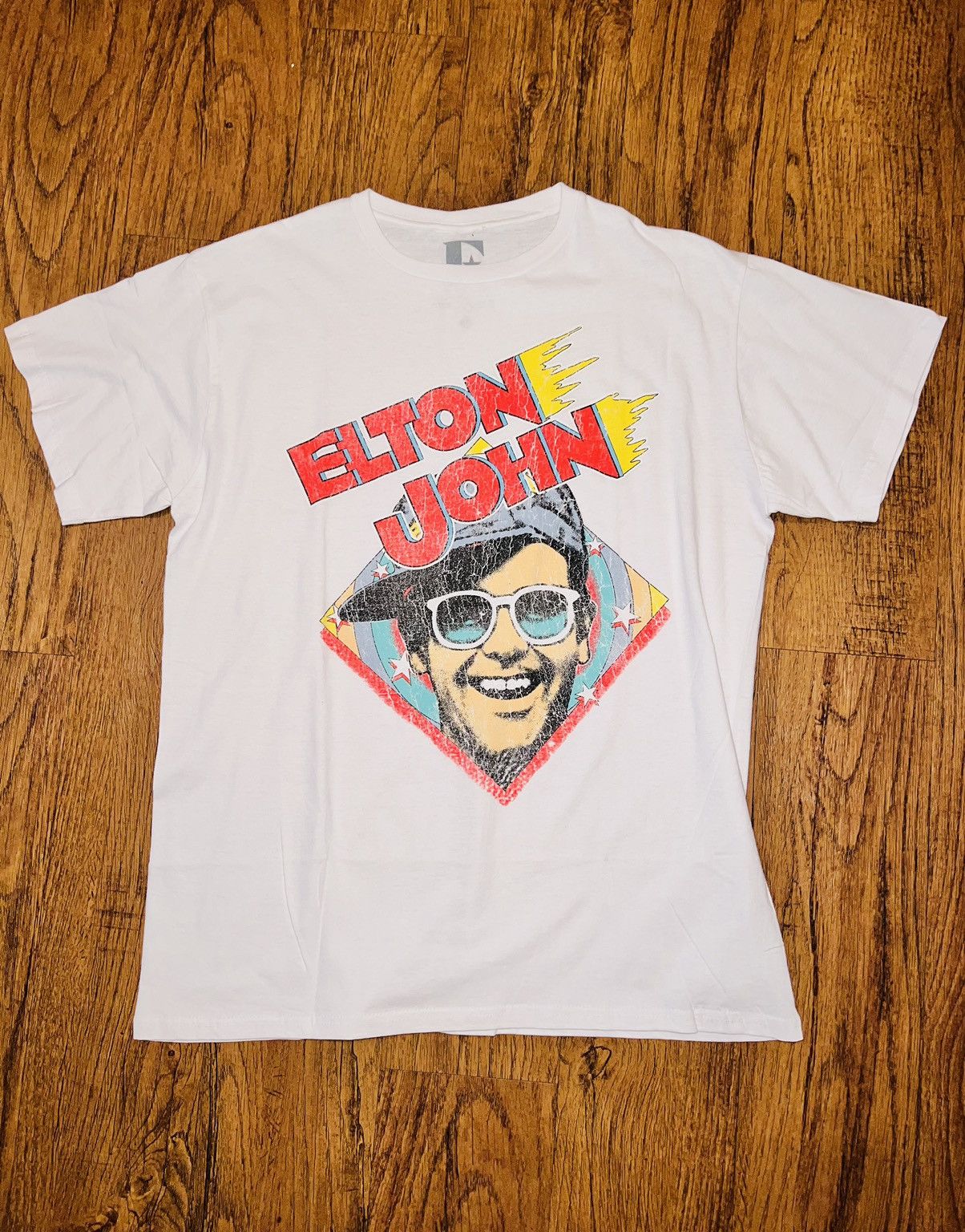 Band Tees Elton John T-shirt Size US L / EU 52-54 / 3 - 2 Thumbnail