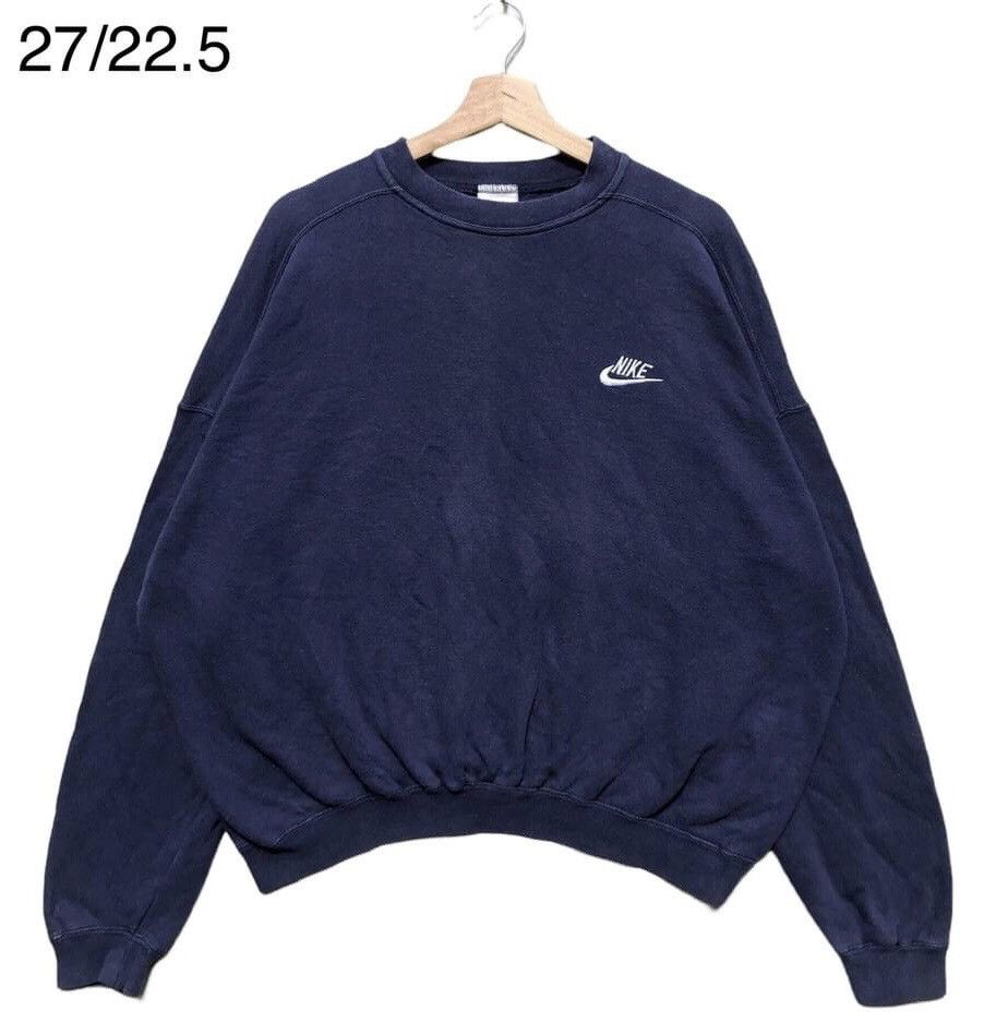 Nike 🔥Accept Binding Offer🔥 Nike Embroidery Baggy Sweatshirt Size M / US 6-8 / IT 42-44 - 1 Thumbnail