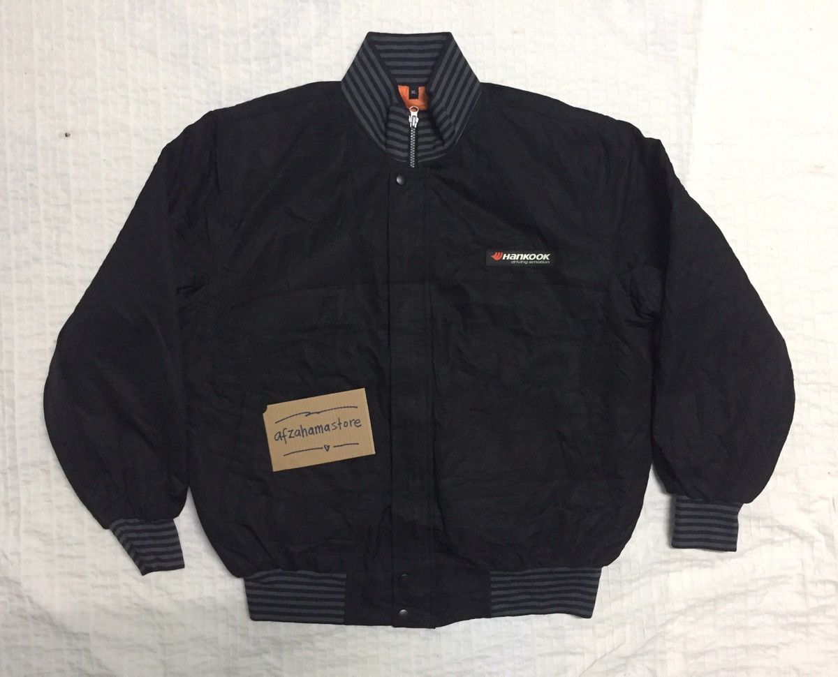 Hankook Driving Emotion With Stripes Brim Zipper Jacket