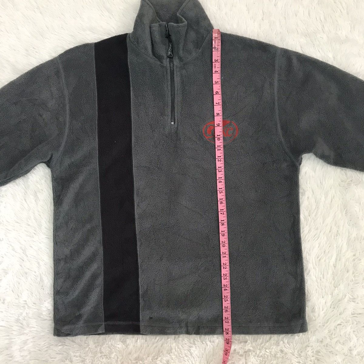Coca Cola Coca Cola Fleece Half Zip Sweatshirt/Sweater Size US L / EU 52-54 / 3 - 16 Thumbnail
