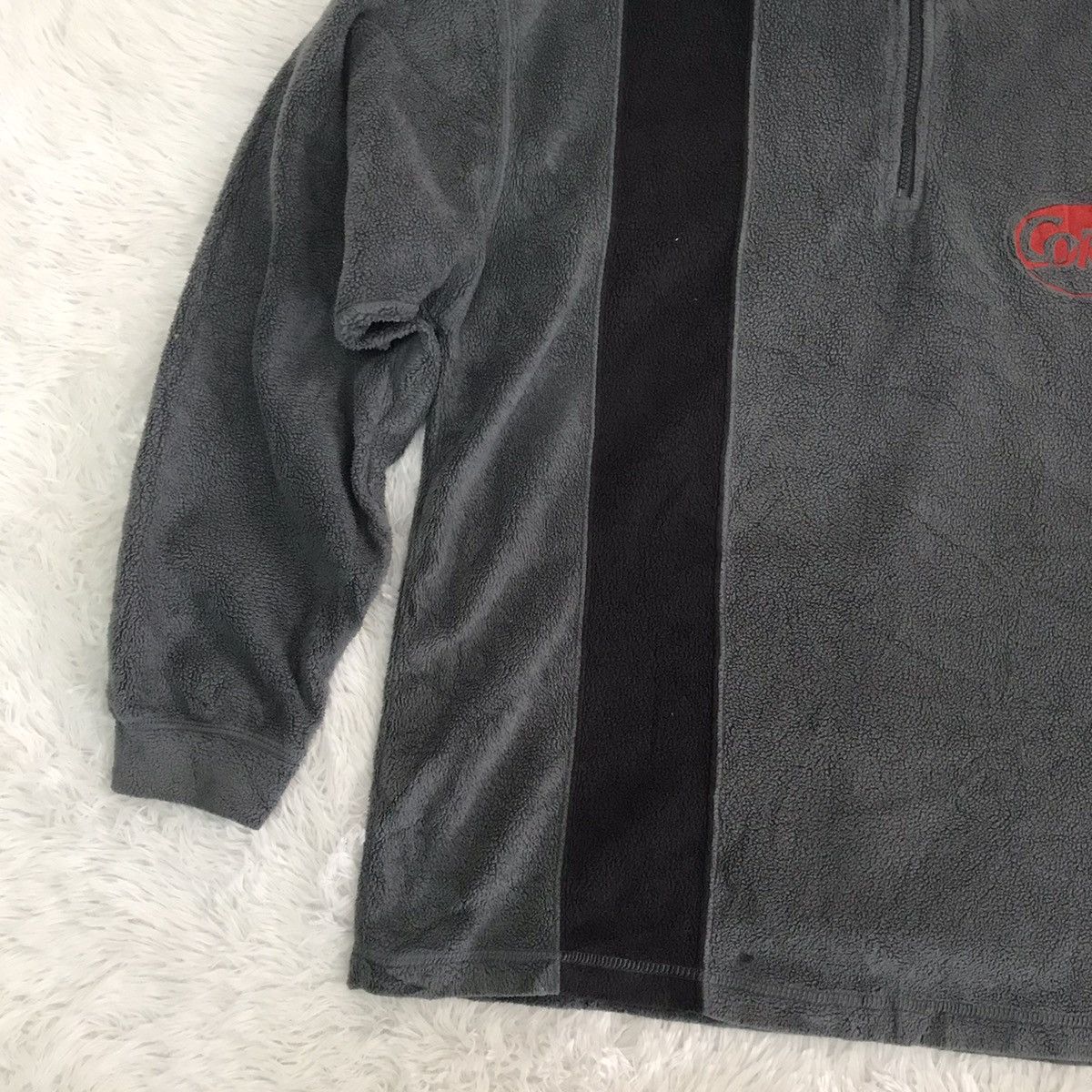 Coca Cola Coca Cola Fleece Half Zip Sweatshirt/Sweater Size US L / EU 52-54 / 3 - 2 Thumbnail