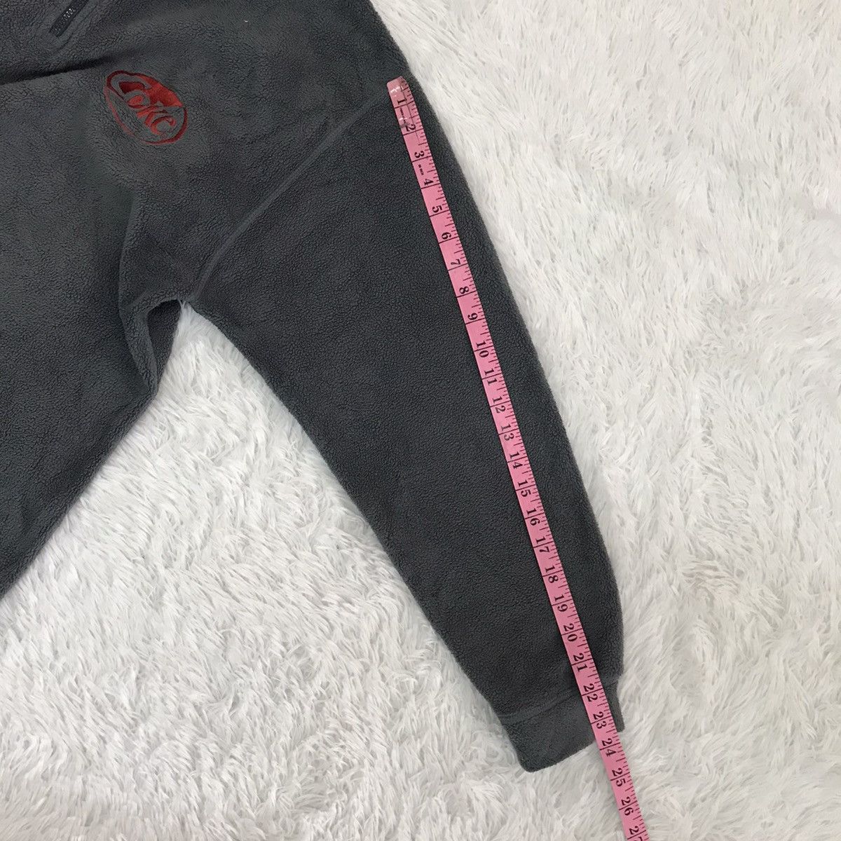 Coca Cola Coca Cola Fleece Half Zip Sweatshirt/Sweater Size US L / EU 52-54 / 3 - 18 Thumbnail