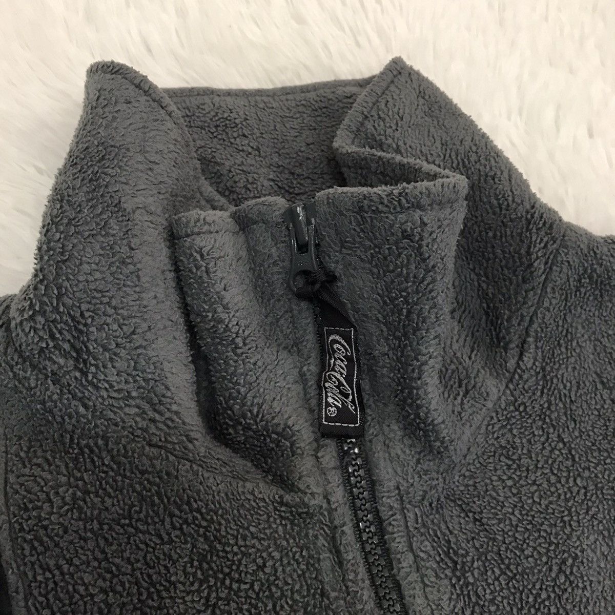 Coca Cola Coca Cola Fleece Half Zip Sweatshirt/Sweater Size US L / EU 52-54 / 3 - 8 Thumbnail