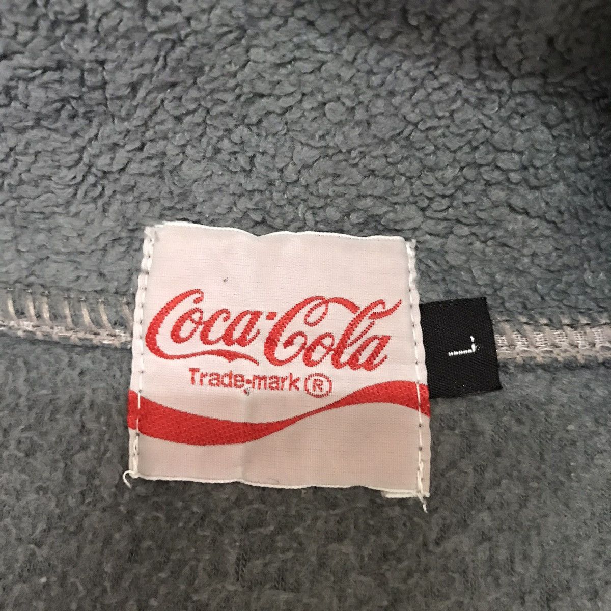 Coca Cola Coca Cola Fleece Half Zip Sweatshirt/Sweater Size US L / EU 52-54 / 3 - 14 Thumbnail
