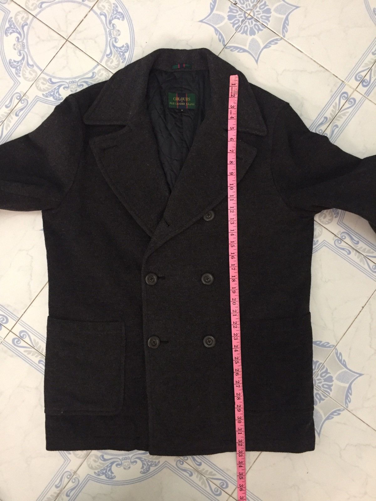 Alexander Julian × Colours Colours by Alexander Julian Double Collar Jacket Coat Size US M / EU 48-50 / 2 - 17 Thumbnail