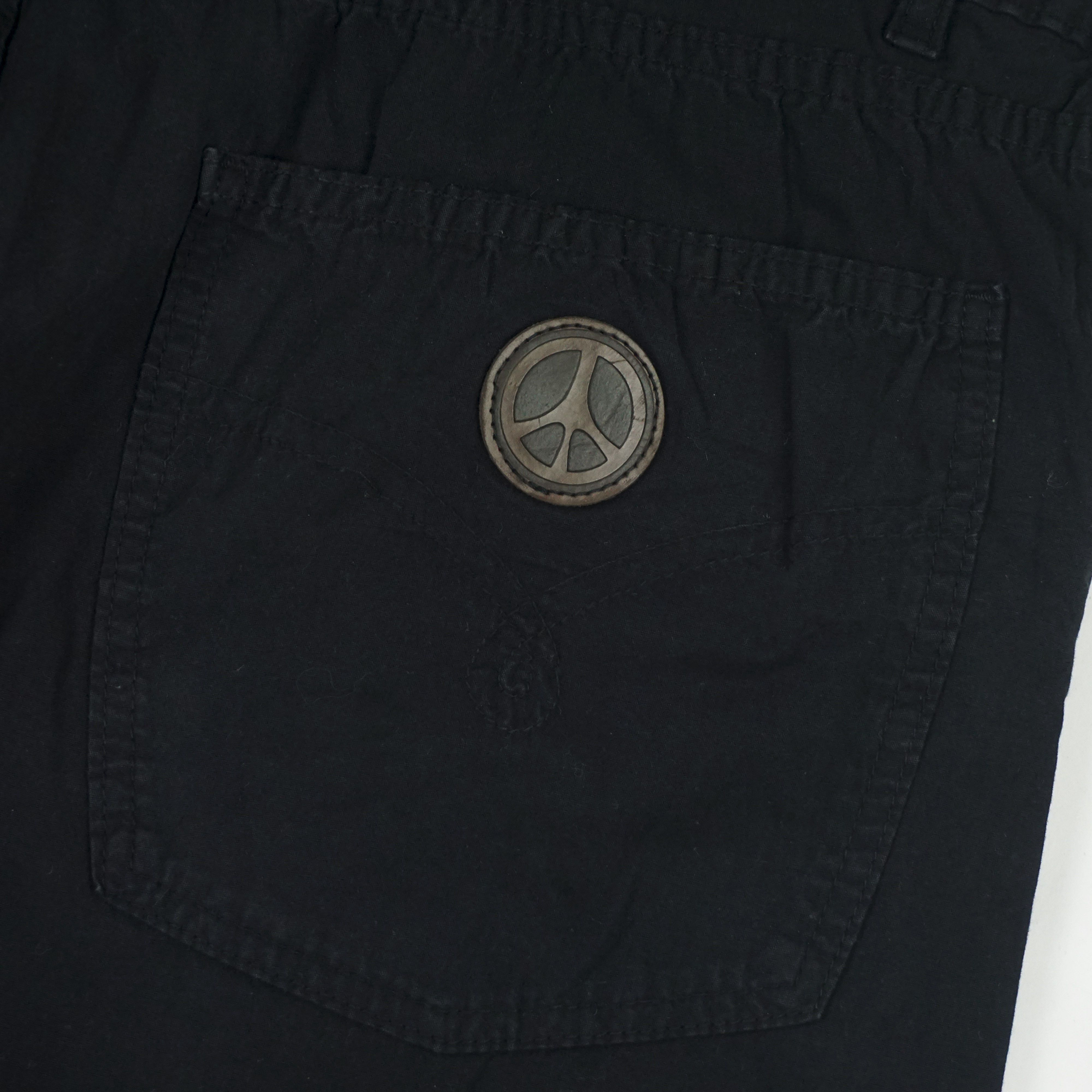 Moschino *NoTariff Moschino Peace Pants Black Size US 36 / EU 52 - 8 Thumbnail