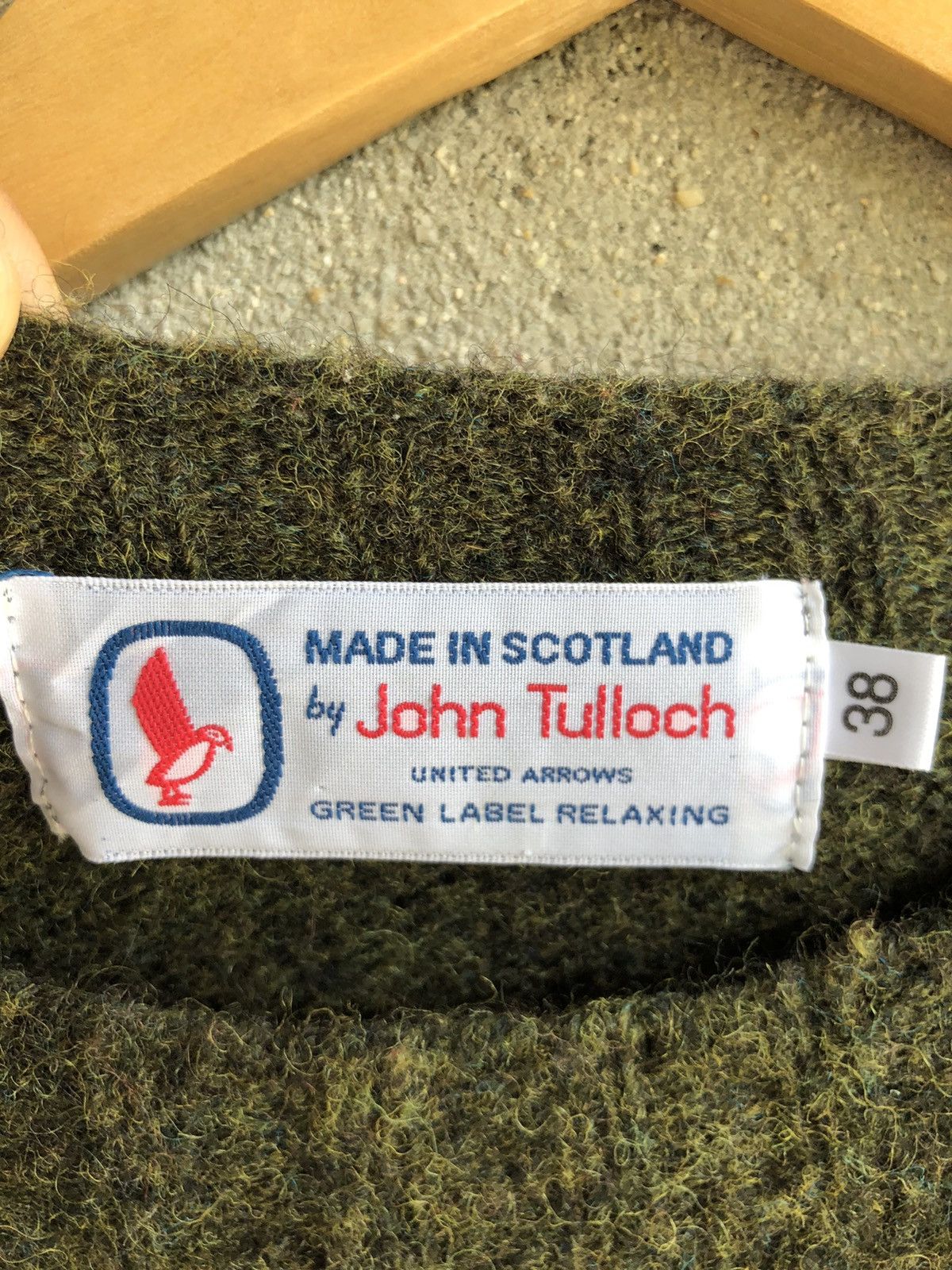 United Arrows × Vintage Vintage John Tulloch United Arrow wool knit sweater Size S / US 4 / IT 40 - 4 Thumbnail
