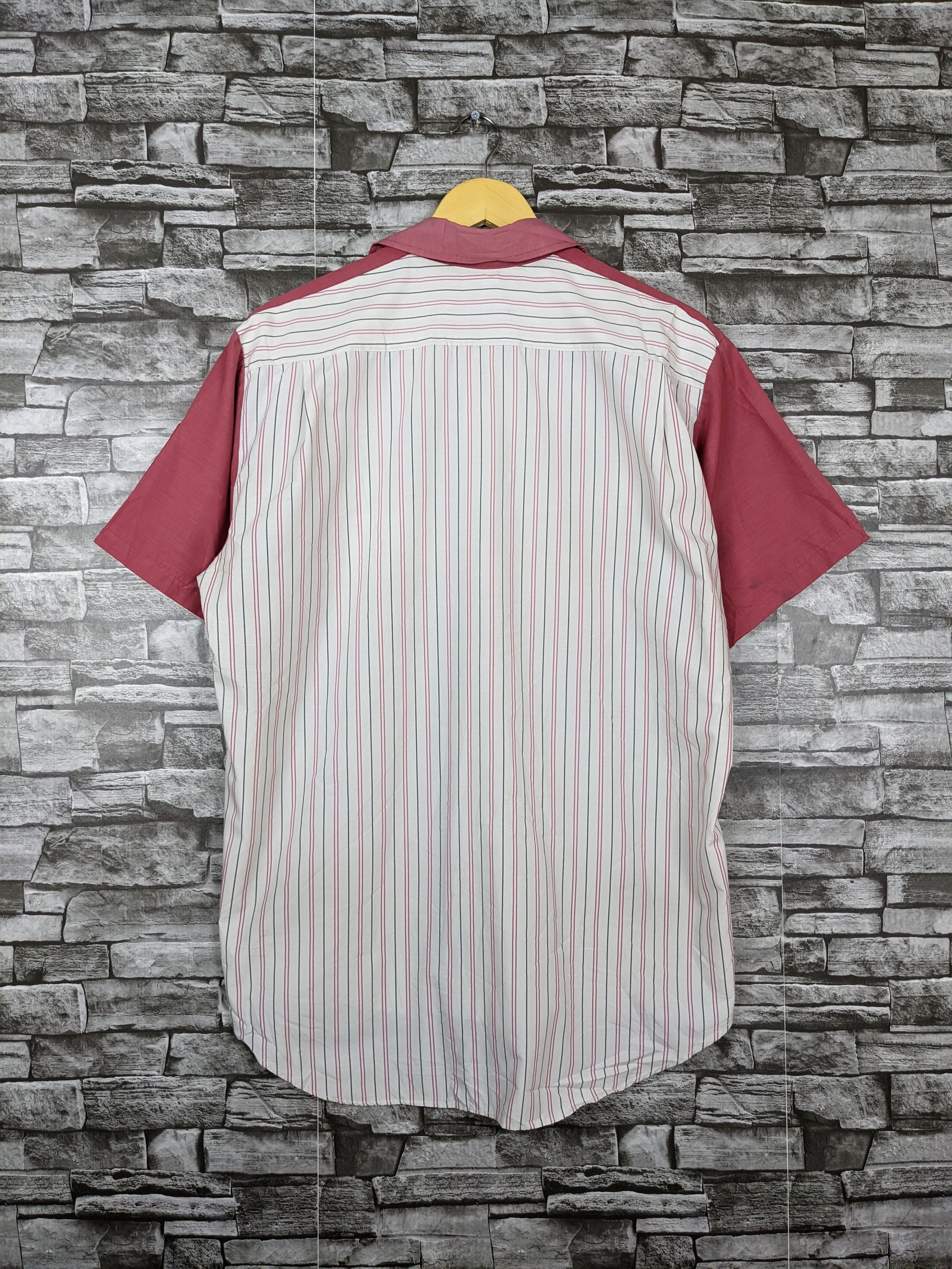 Vintage Vintage Eneos Workers Shirt Button Ups Stripes Oxfords Size US L / EU 52-54 / 3 - 10 Thumbnail