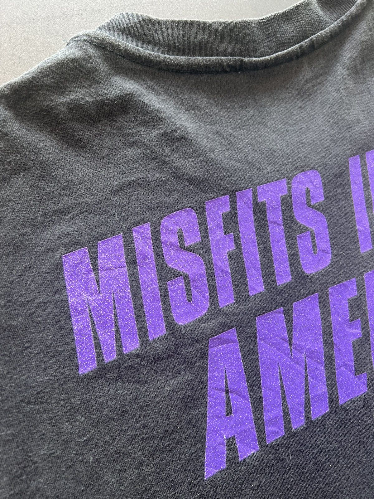 Band Tees Vintage Misfits Mars Attack USA Limited Tour 1998 Tee Size US L / EU 52-54 / 3 - 15 Thumbnail