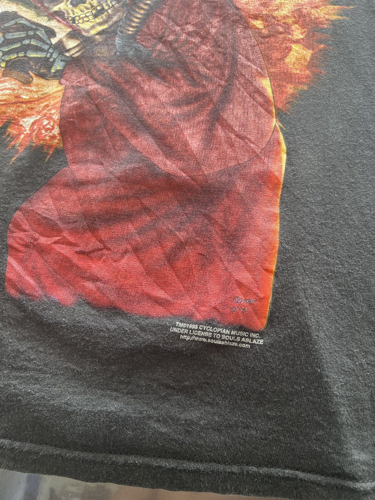 Band Tees Vintage Misfits Mars Attack USA Limited Tour 1998 Tee Size US L / EU 52-54 / 3 - 7 Thumbnail