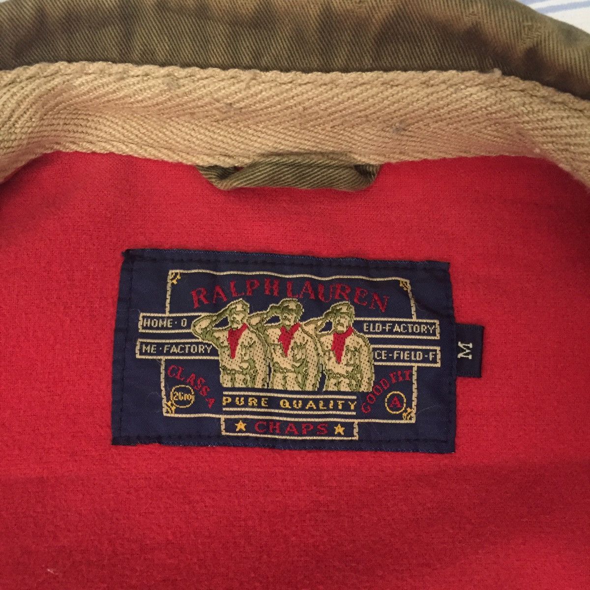 Chaps Ralph Lauren Vintage Chaps Ralph Lauren Classic Style Zipper Jacket Size US M / EU 48-50 / 2 - 18 Thumbnail