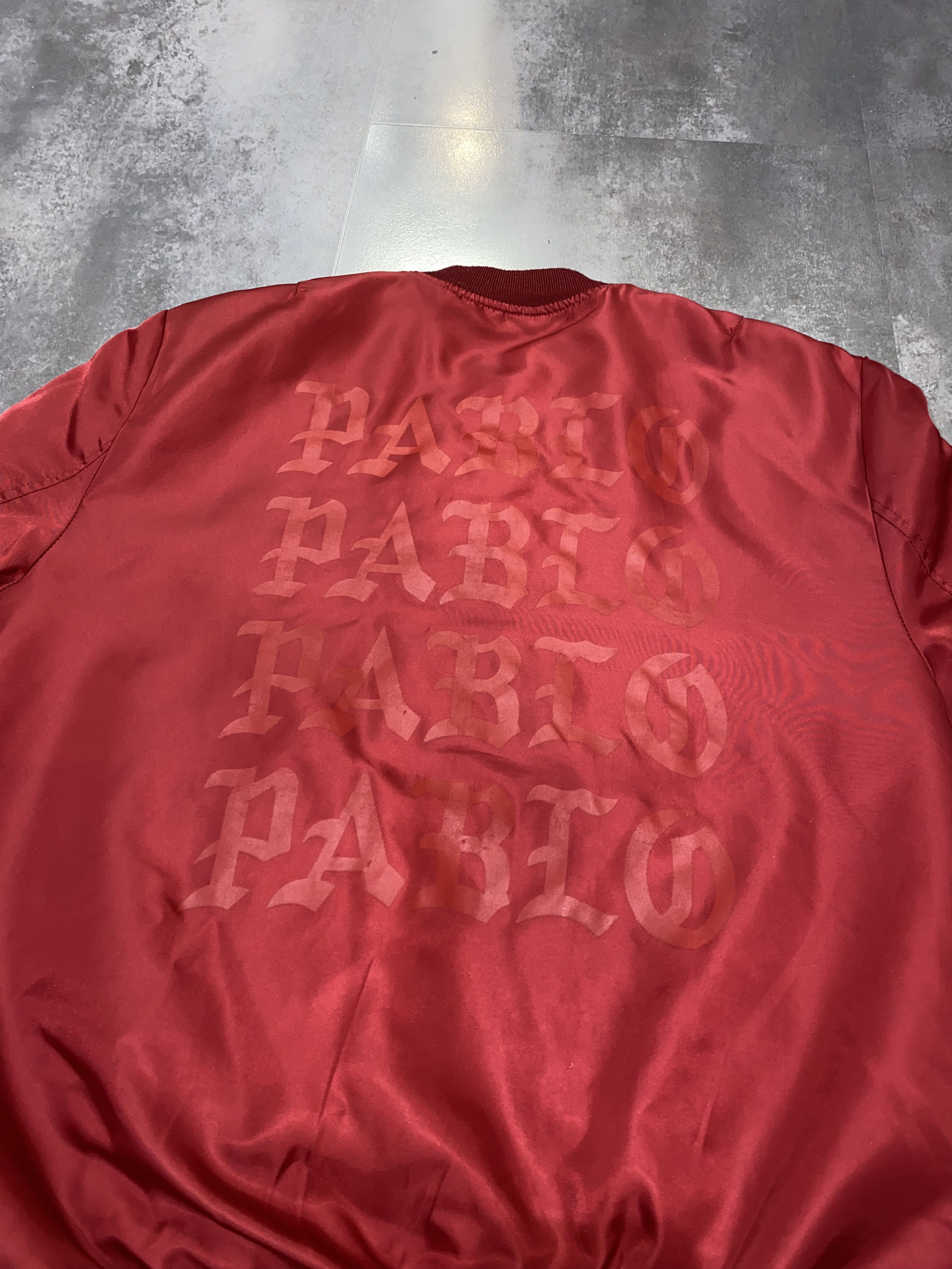 Kanye West Kanye West Pablo Merchandise Bomber Jacket Size US M / EU 48-50 / 2 - 2 Thumbnail