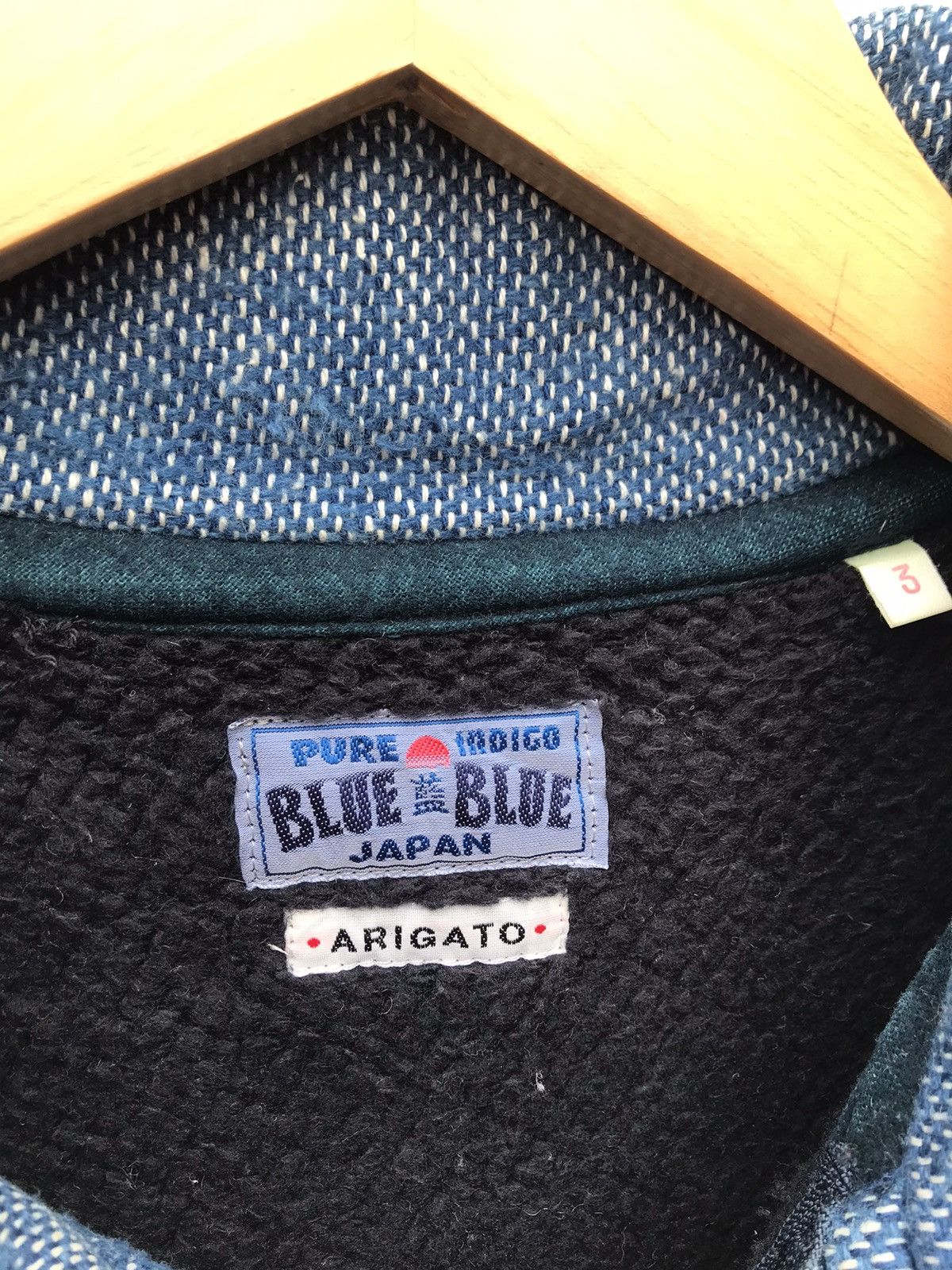 Blue Blue Japan Blue Blue Japan Pure Indigo Faded , Missing Button Size US S / EU 44-46 / 1 - 2 Thumbnail