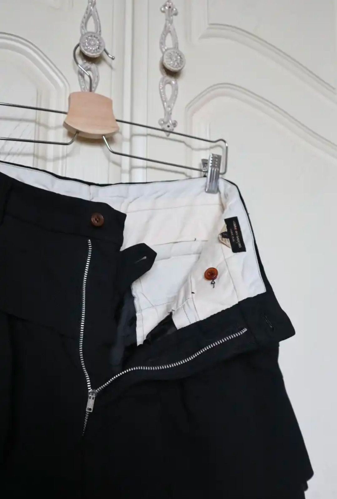Comme des Garcons Homme Plus 19SS "Crazy Suits" layered Poly Shorts Size US 41 - 3 Thumbnail