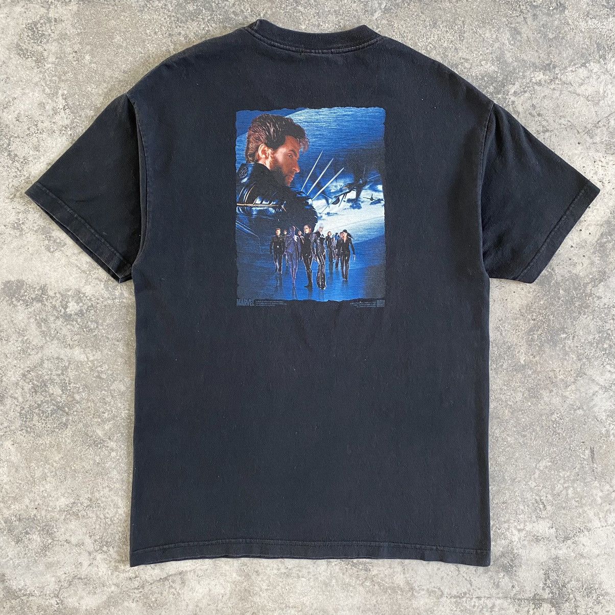 Vintage Vintage Y2K X2 X-Men United Promo Movie T-Shirt Size US L / EU 52-54 / 3 - 10 Thumbnail