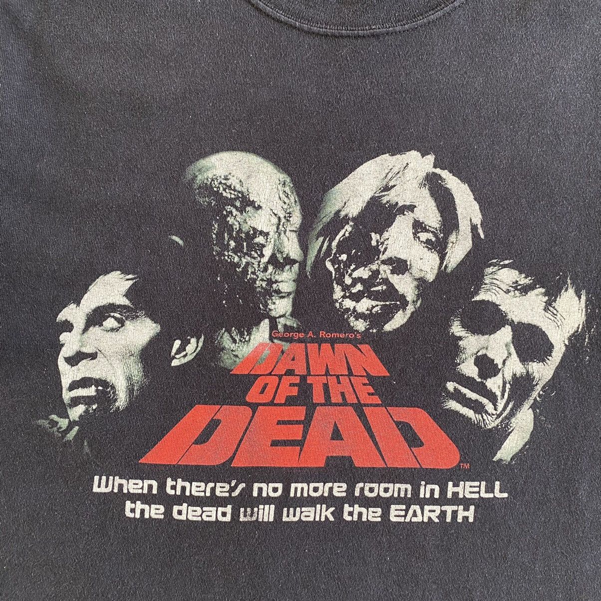 Vintage Vintage Dawn Of The Dead Horror Promo Movie T-Shirt Size US M / EU 48-50 / 2 - 4 Thumbnail