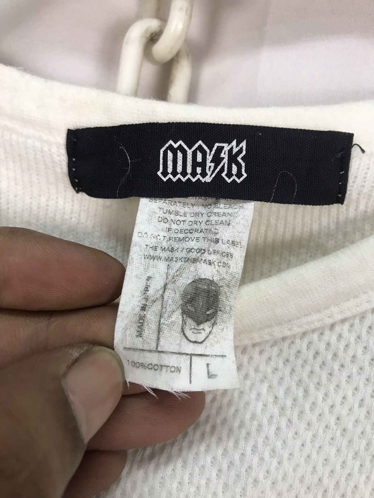 Japanese Brand × Other The mask Japanese brand quarter sleeve back printed tshirt Size US S / EU 44-46 / 1 - 3 Thumbnail