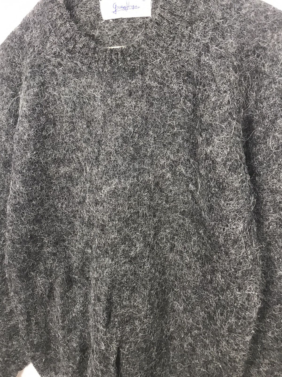 Japanese Brand × Vintage Vintage green hope mohair knit sweatshirt Size US M / EU 48-50 / 2 - 5 Thumbnail