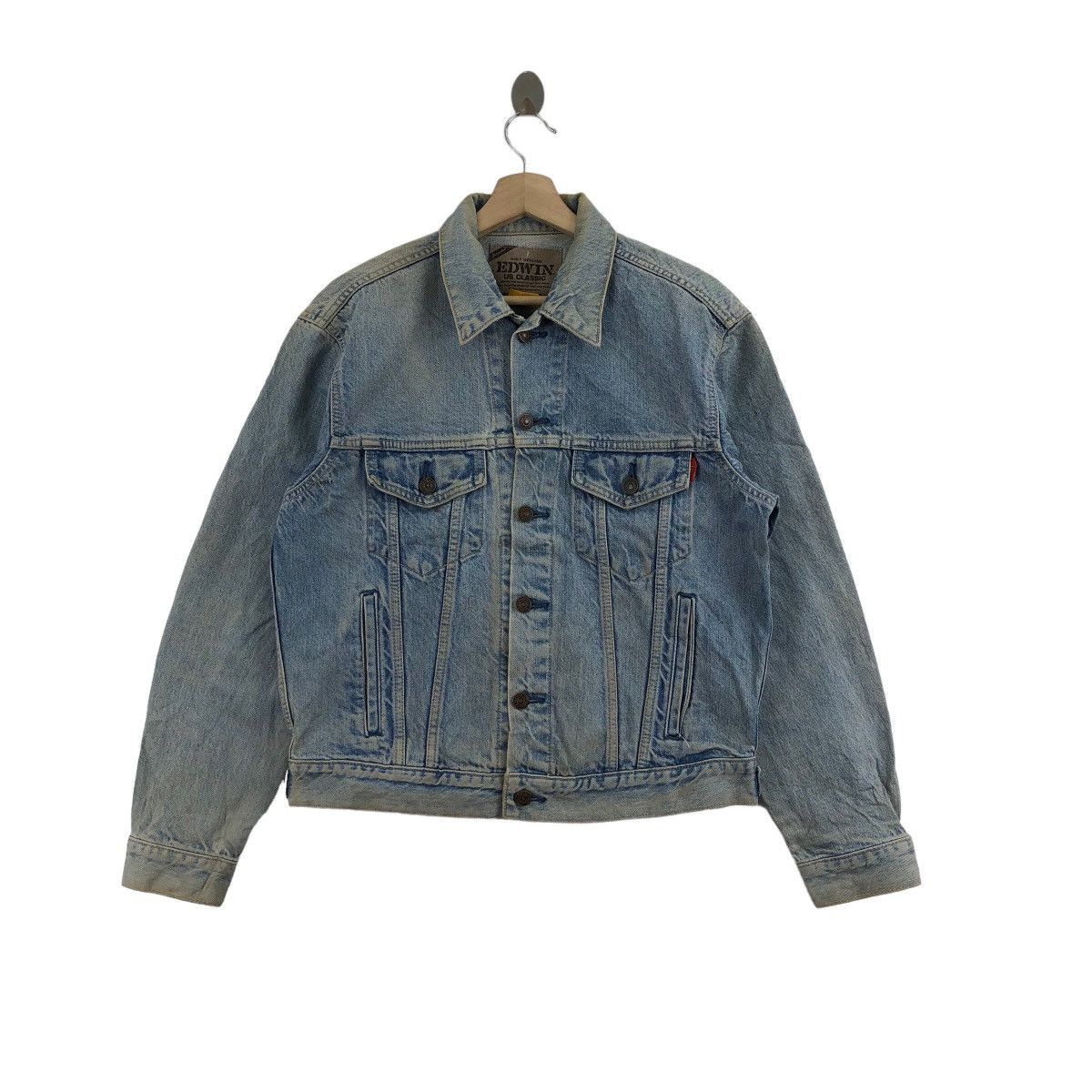 Denim Jacket × Edwin × Vintage Vintage 80s EDWIN Type 3 Denim Jacket ...