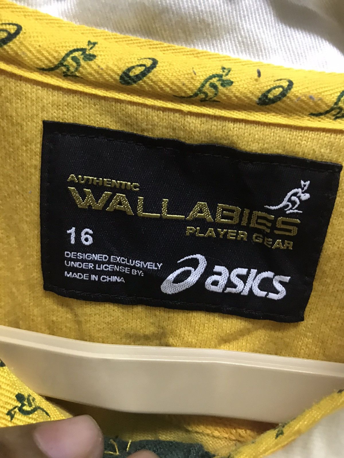 Asics Australia rugby long sleeve by asics Size US M / EU 48-50 / 2 - 4 Thumbnail