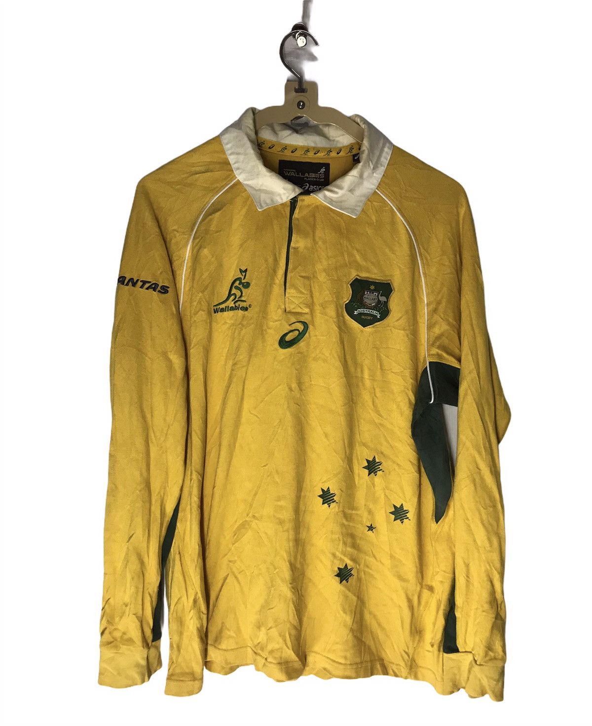 Asics Australia rugby long sleeve by asics Size US M / EU 48-50 / 2 - 1 Thumbnail