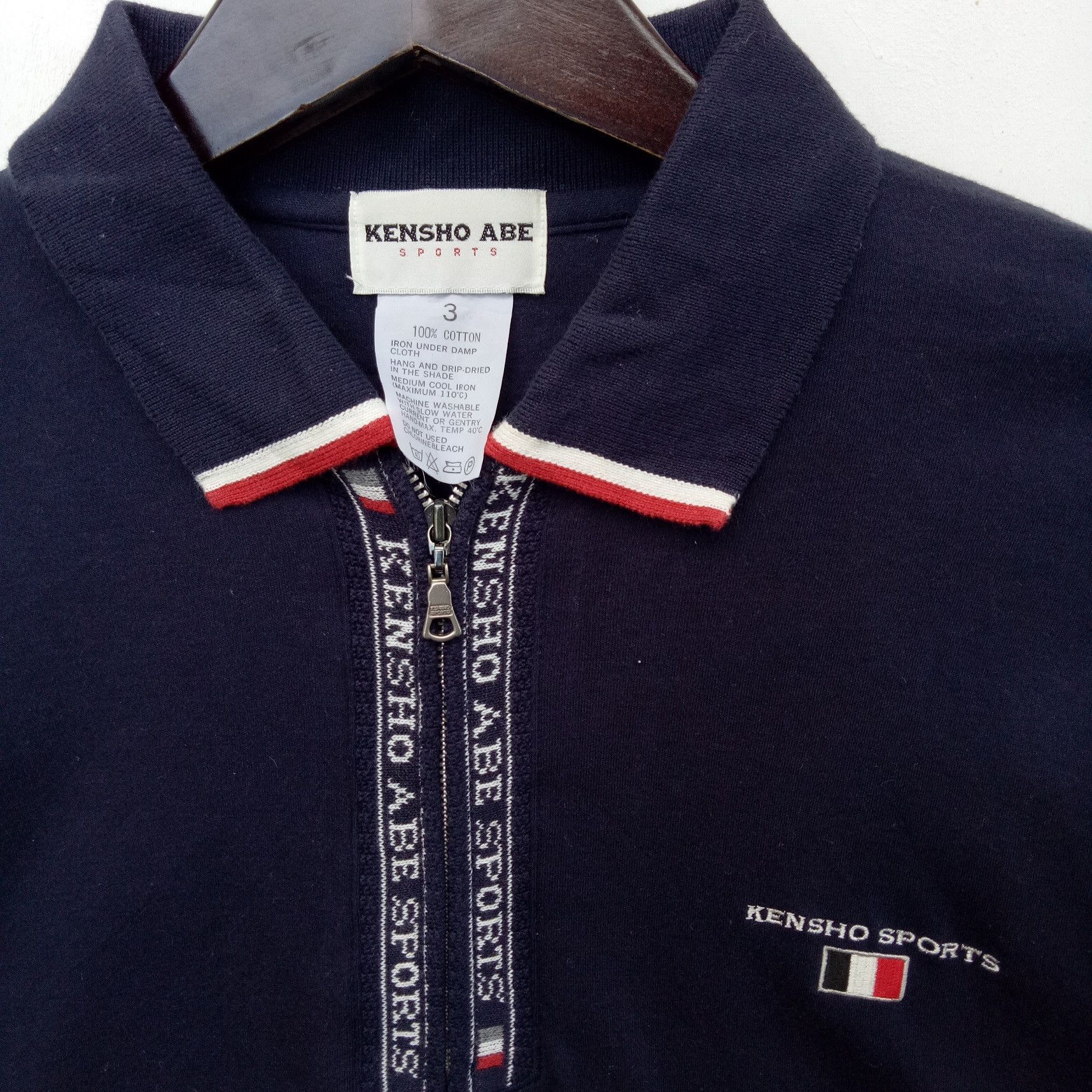 Japanese Brand × Kensho Abe KENSHO ABE sports Longsleeve polo hip hop rap shirt Size US L / EU 52-54 / 3 - 3 Thumbnail